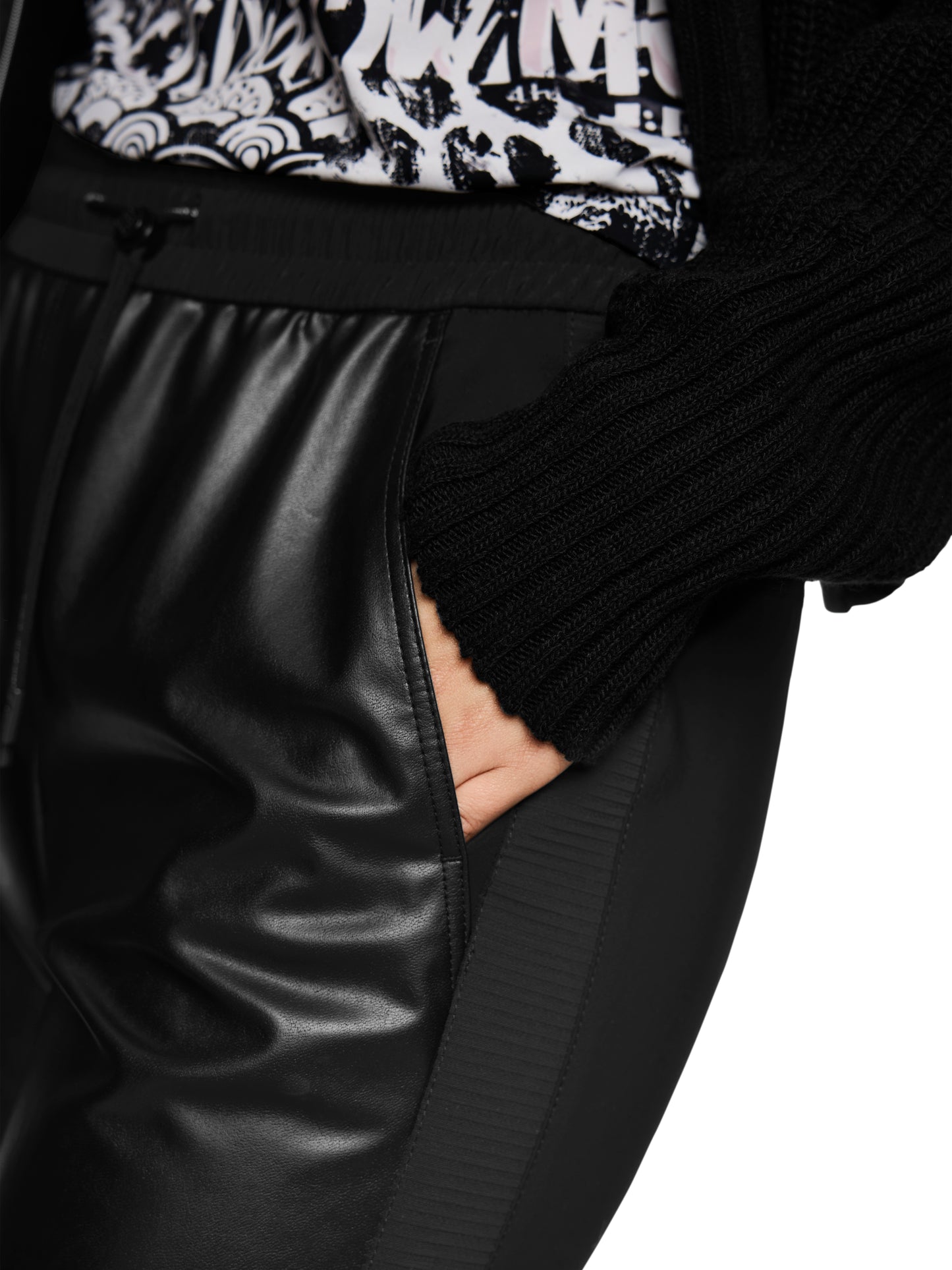 Marc Cain Sports Pleather Trousers ZS8134J29