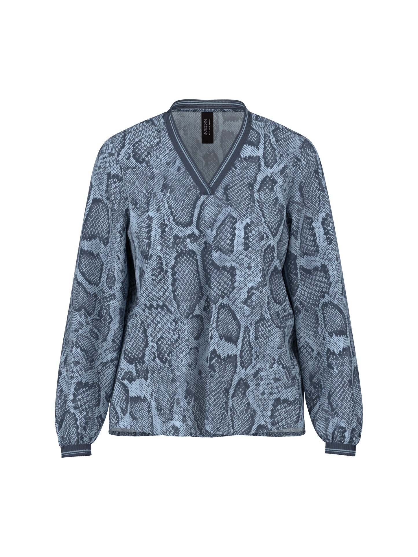 Marc Cain Sports Snake Print Blouse BS5115W16