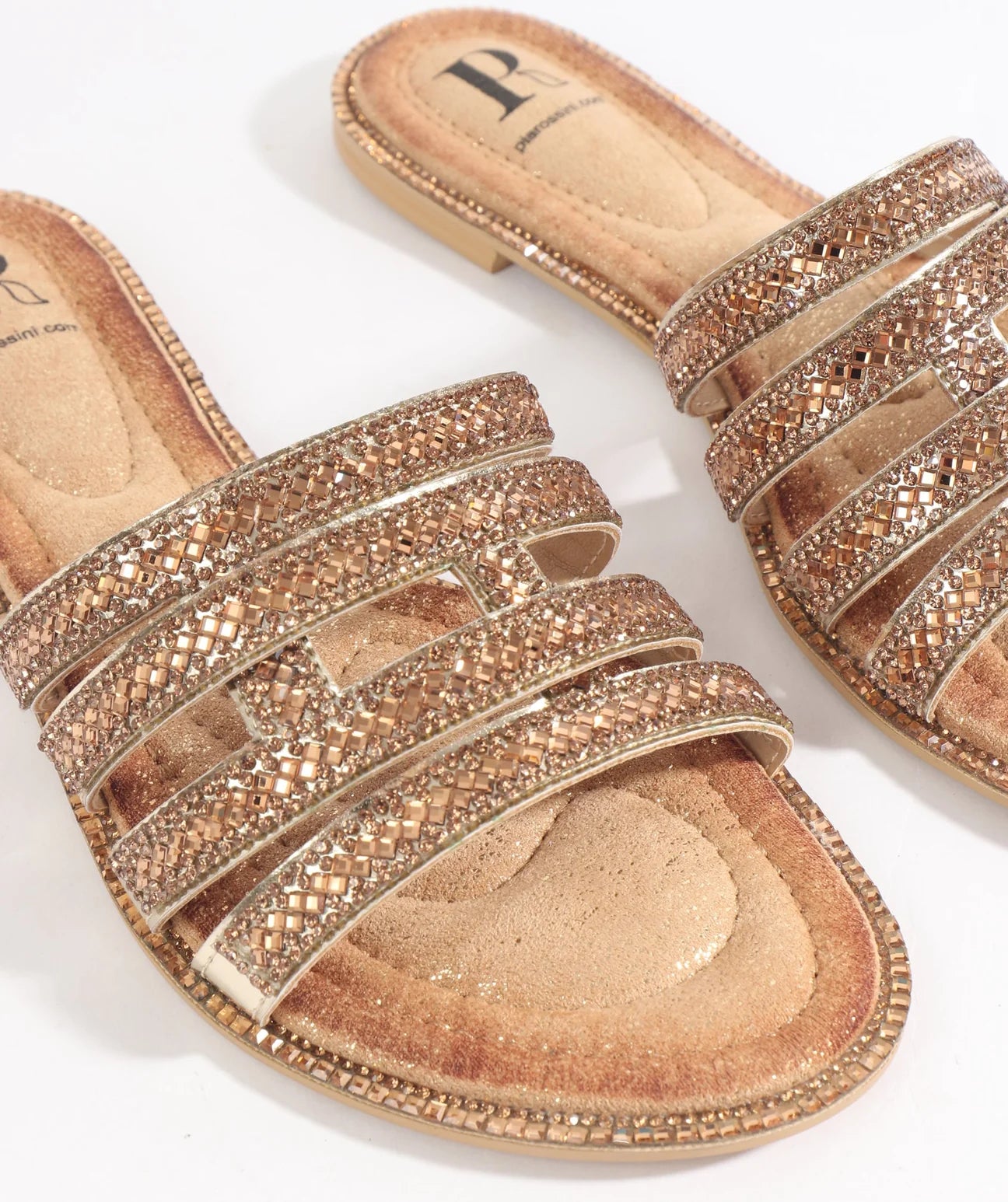 Pia Rossini Gold Marielle Sandal MAR100