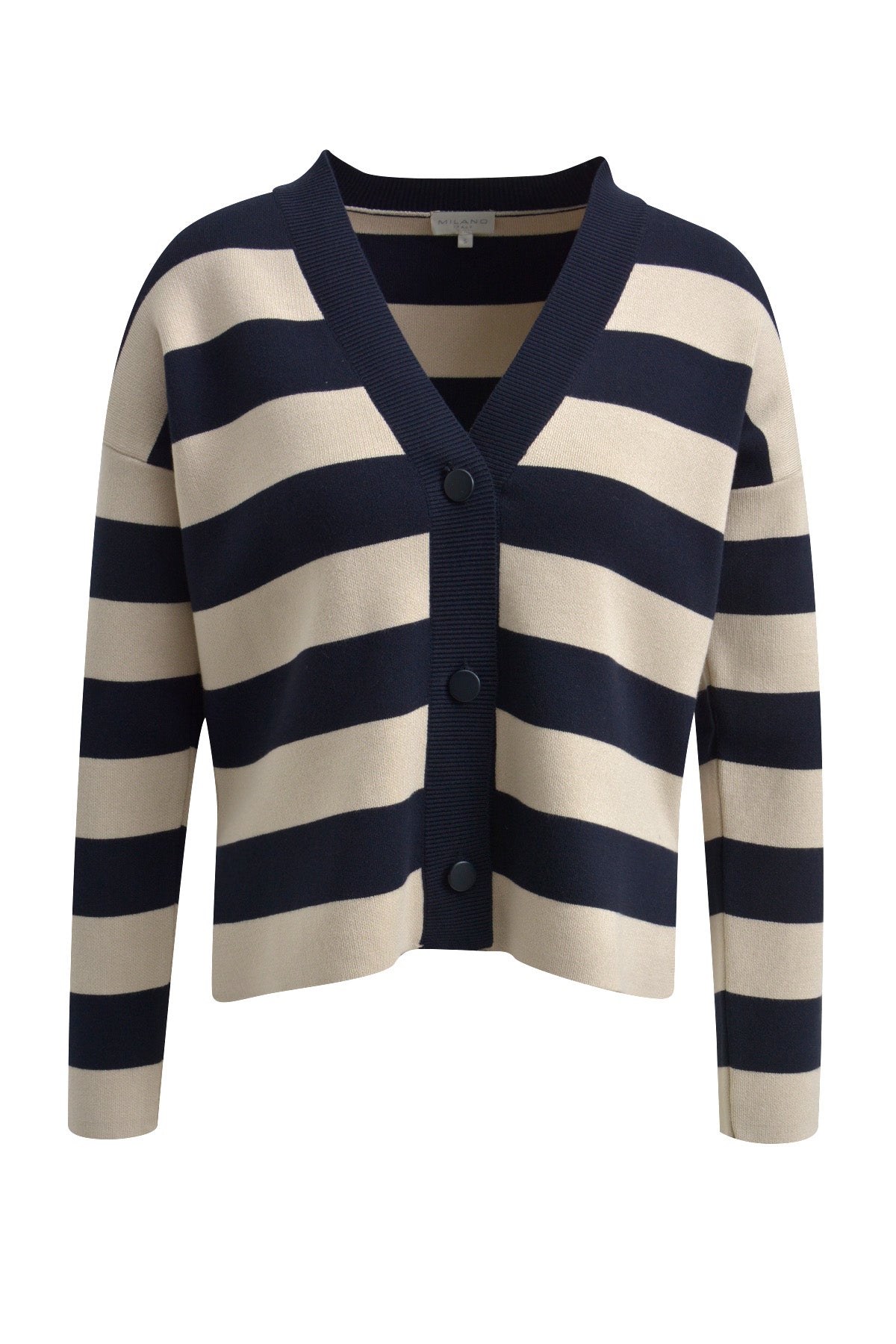 Milano Wide Stripe Cardigan
