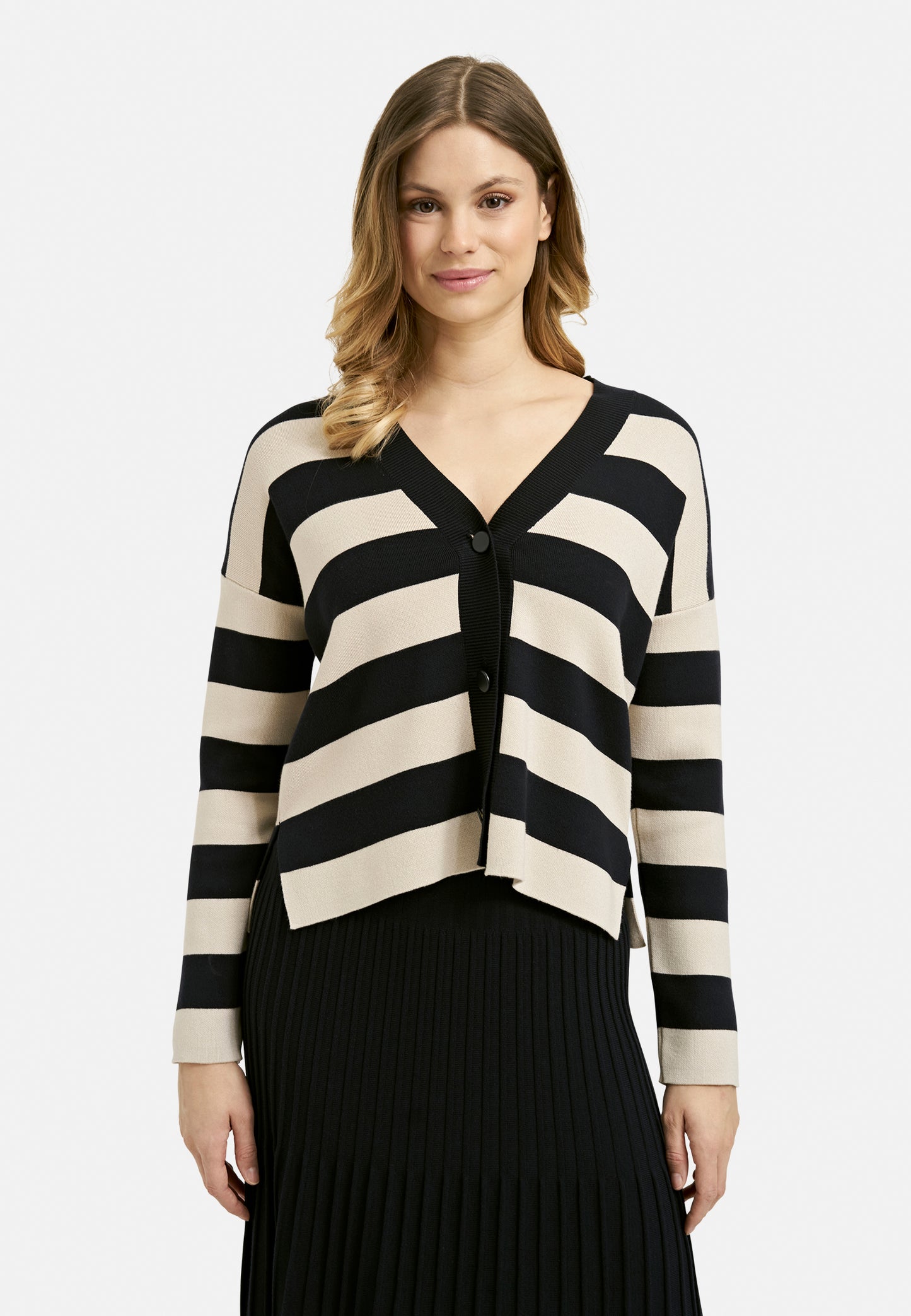 Milano Wide Stripe Cardigan