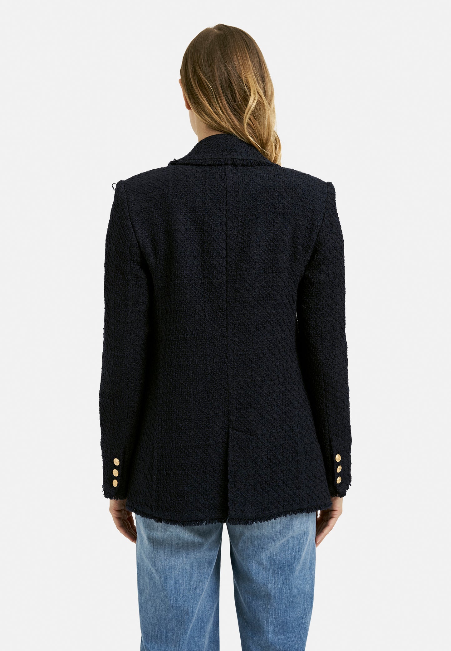 Milano Textured Navy Jacket