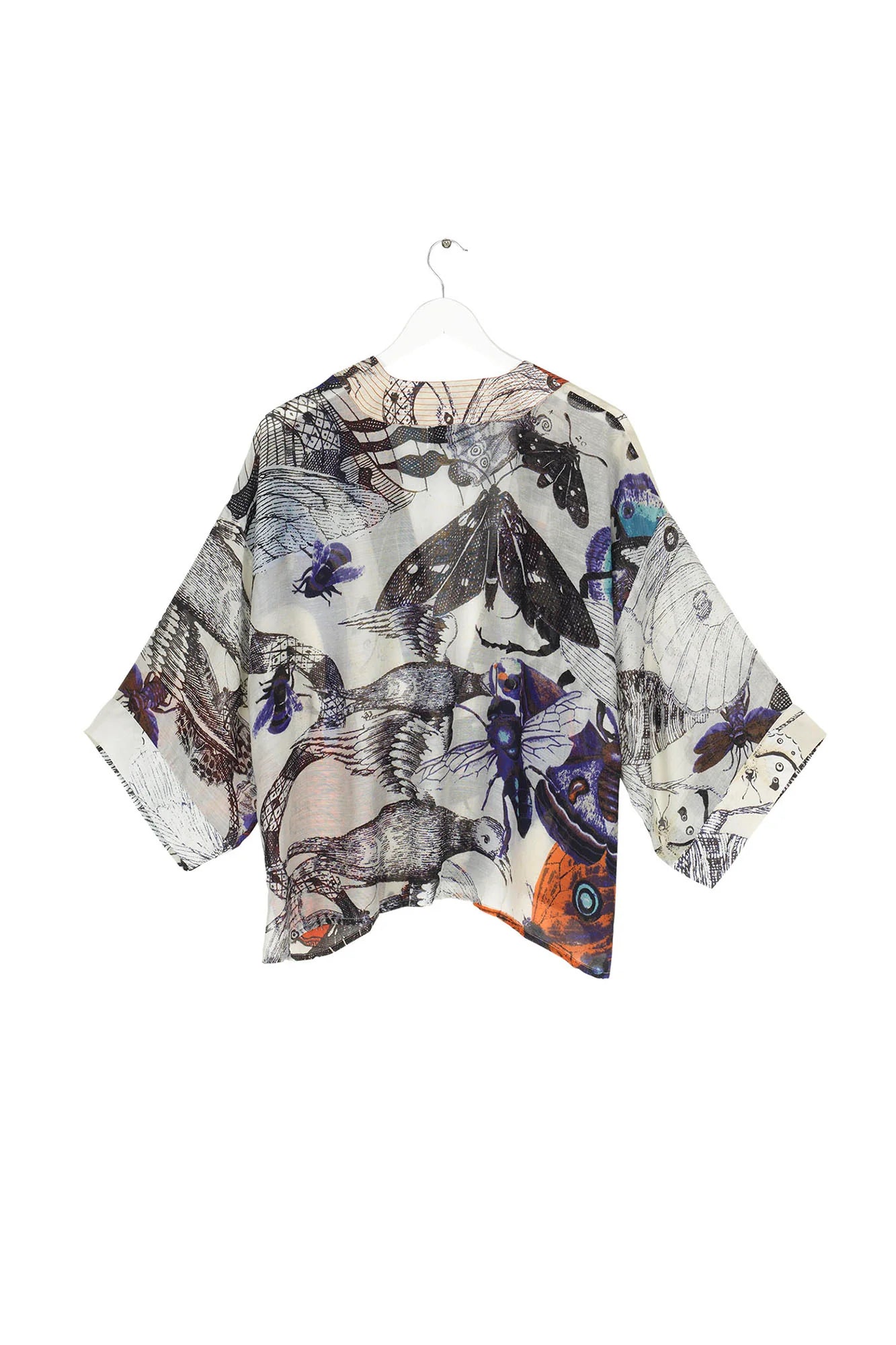 One Hundred Stars Butterflies Kimono