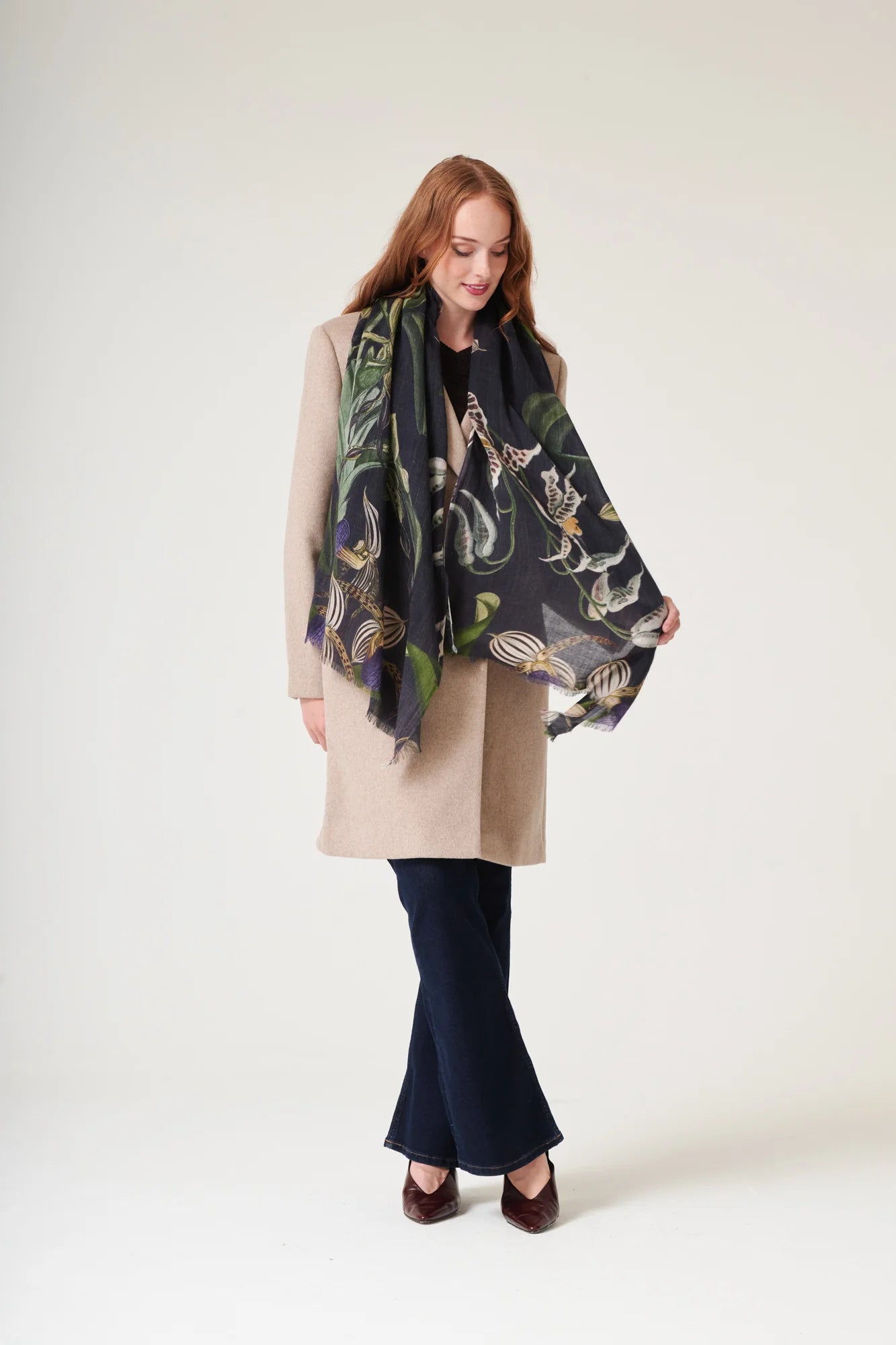One Hundred Stars Orchid Scarf