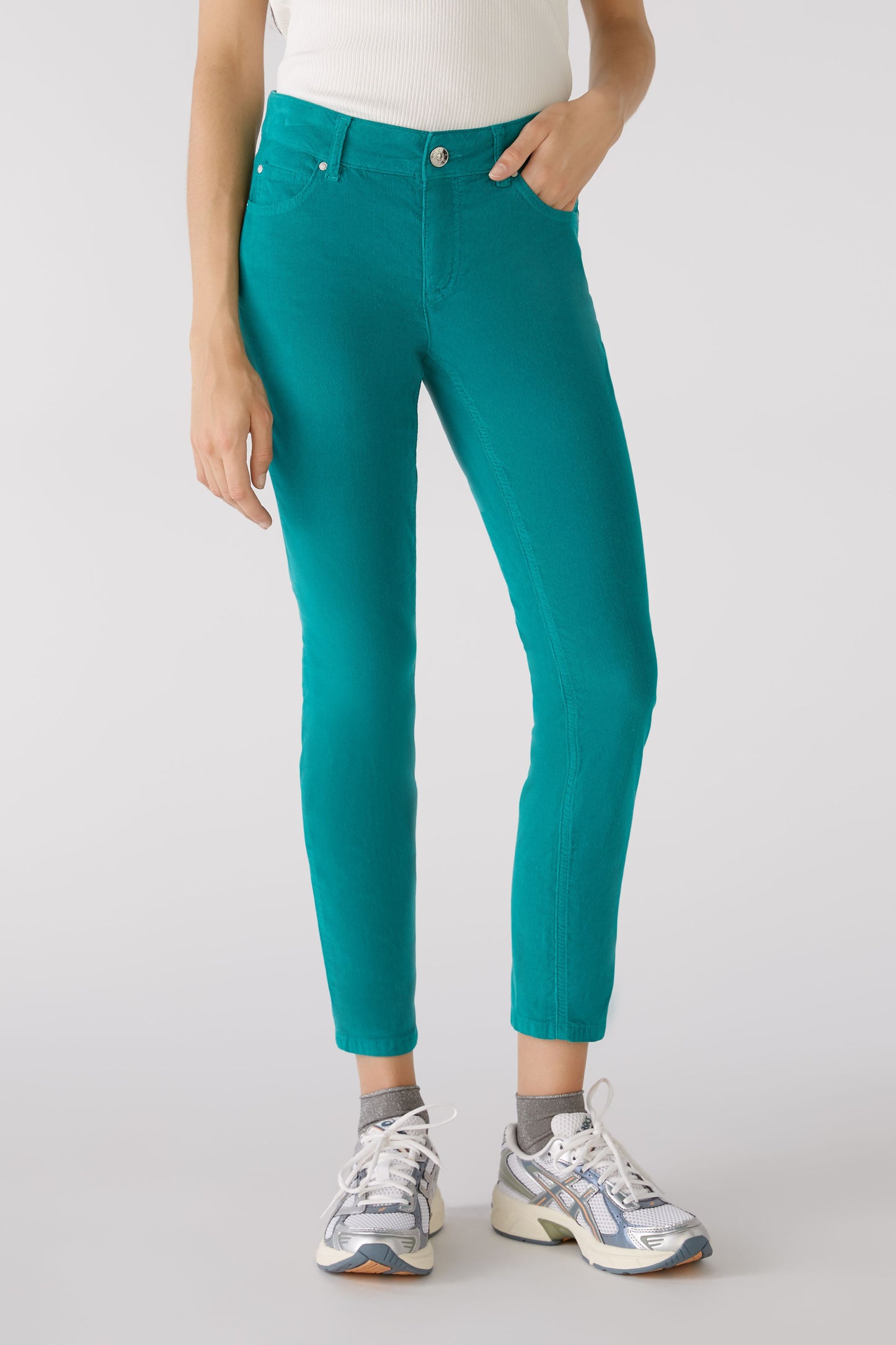Oui Needlecord Baxtor Jeans
