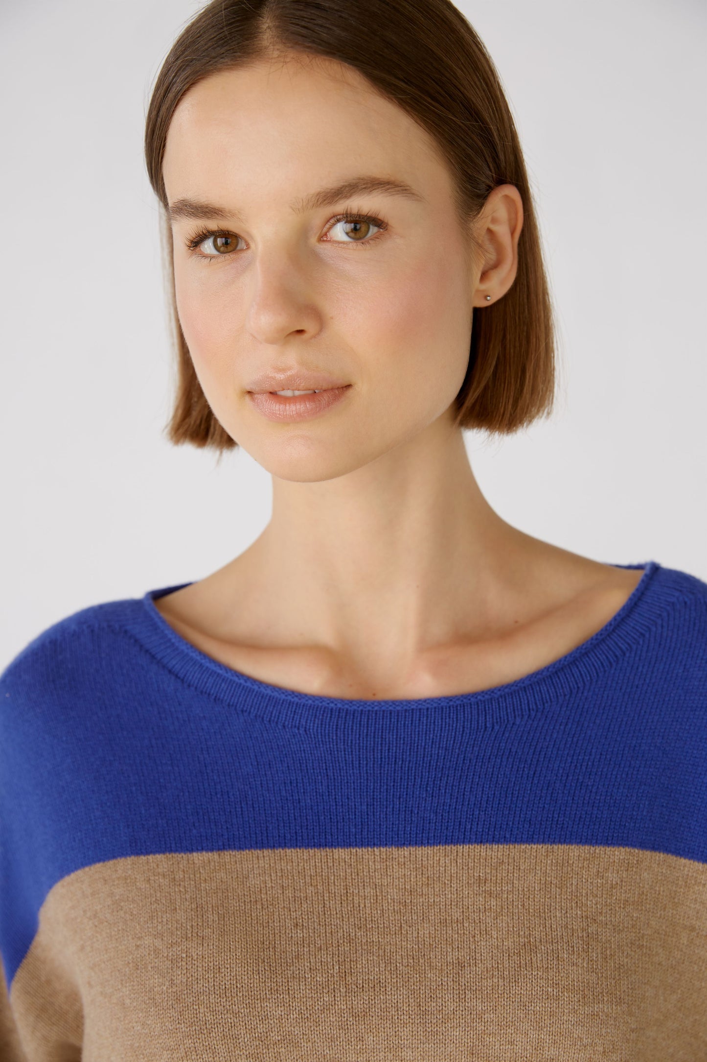Oui Bold Stripe Sweater