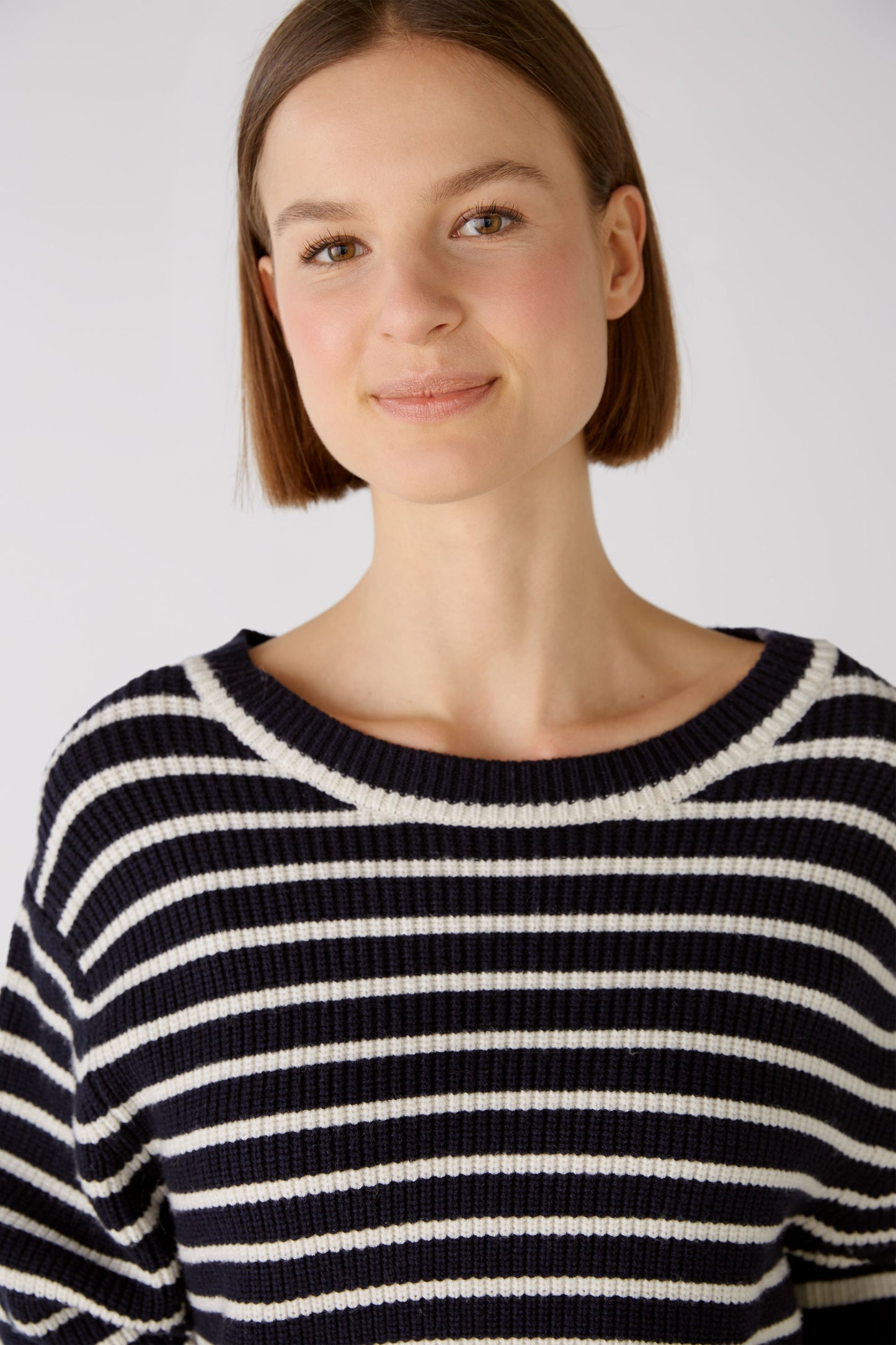 Oui Soft Striped Sweater