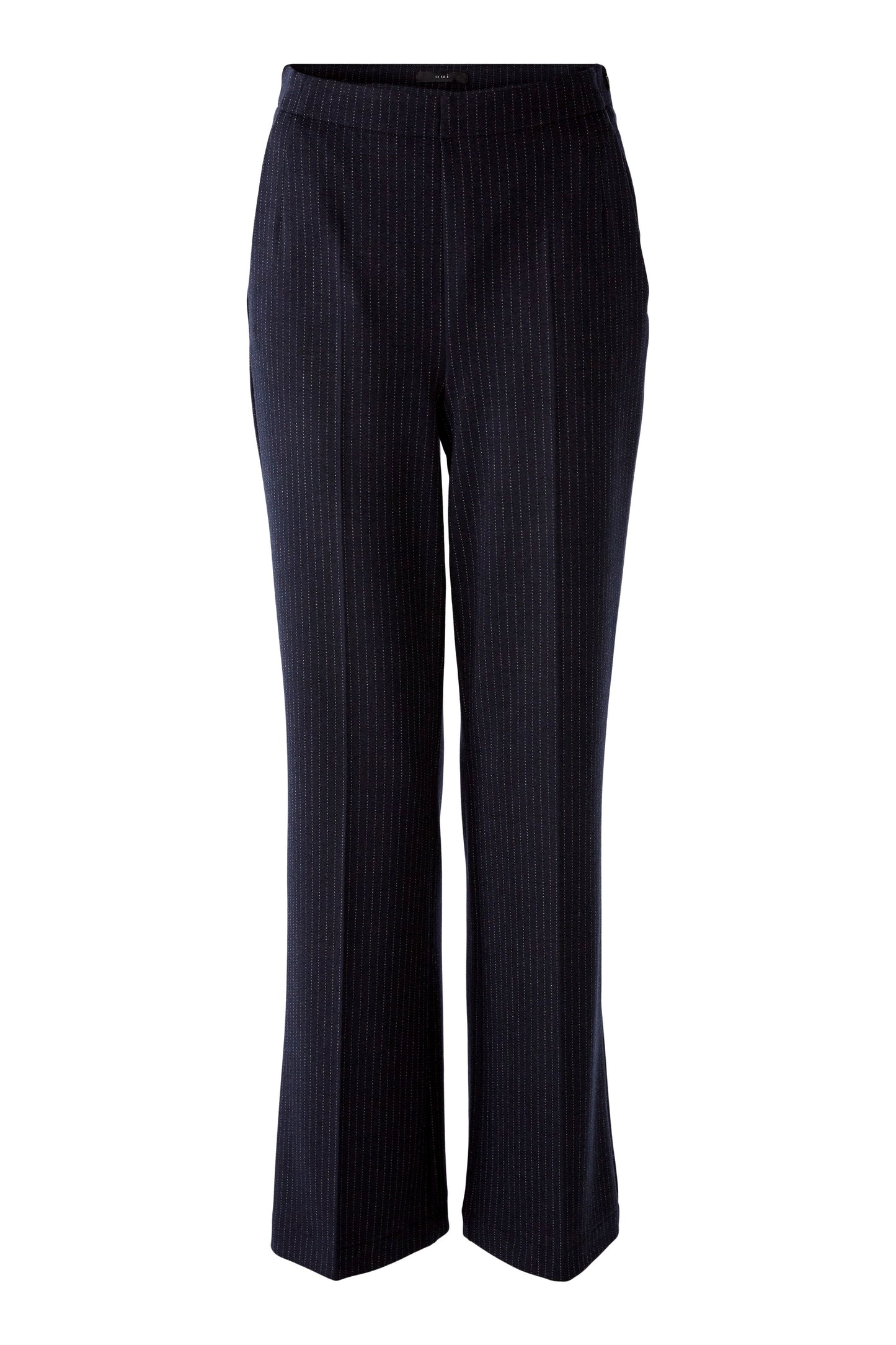 Oui Jersey Pinstripe Trousers