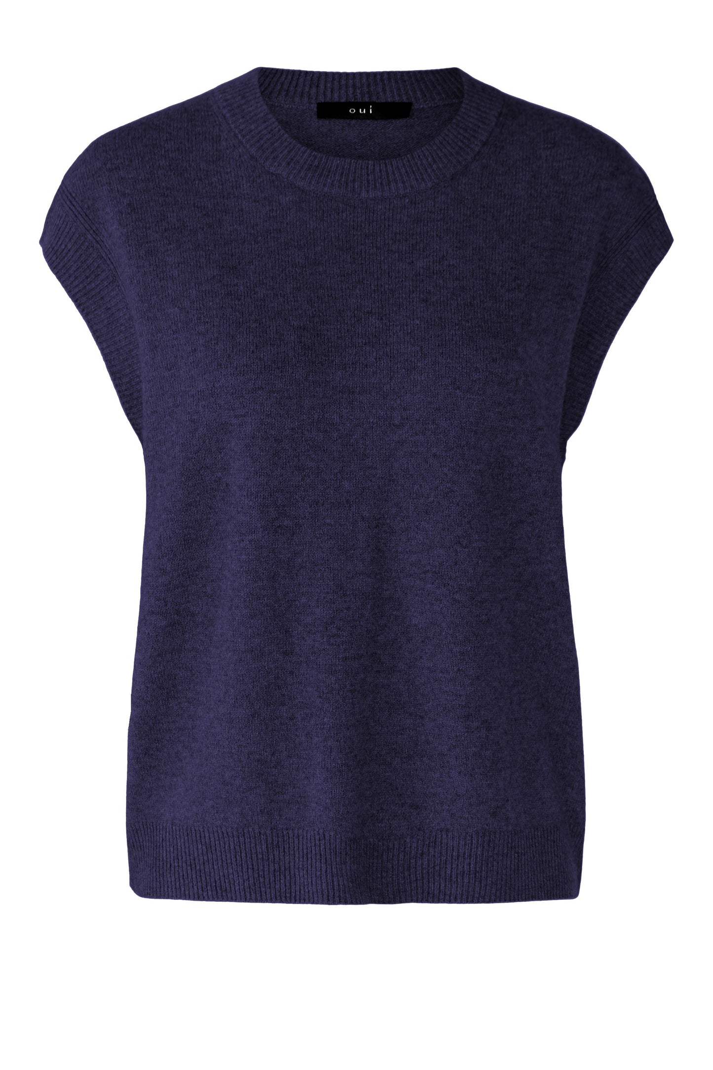 Oui Navy Tank Top