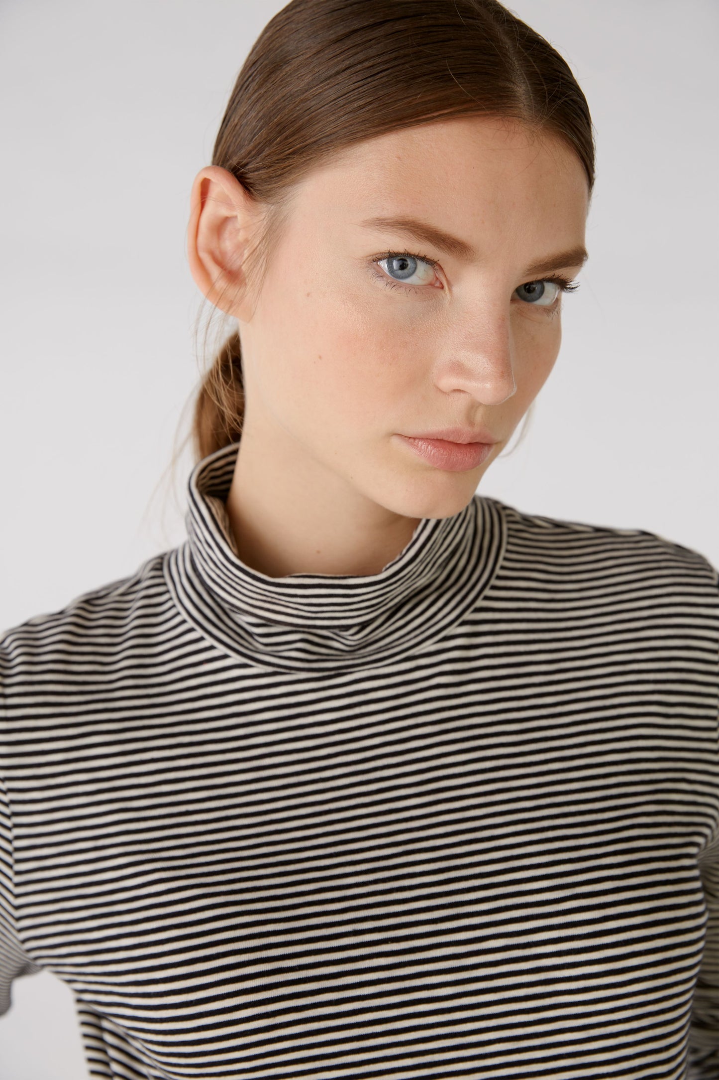 Oui Fine Stripe Top