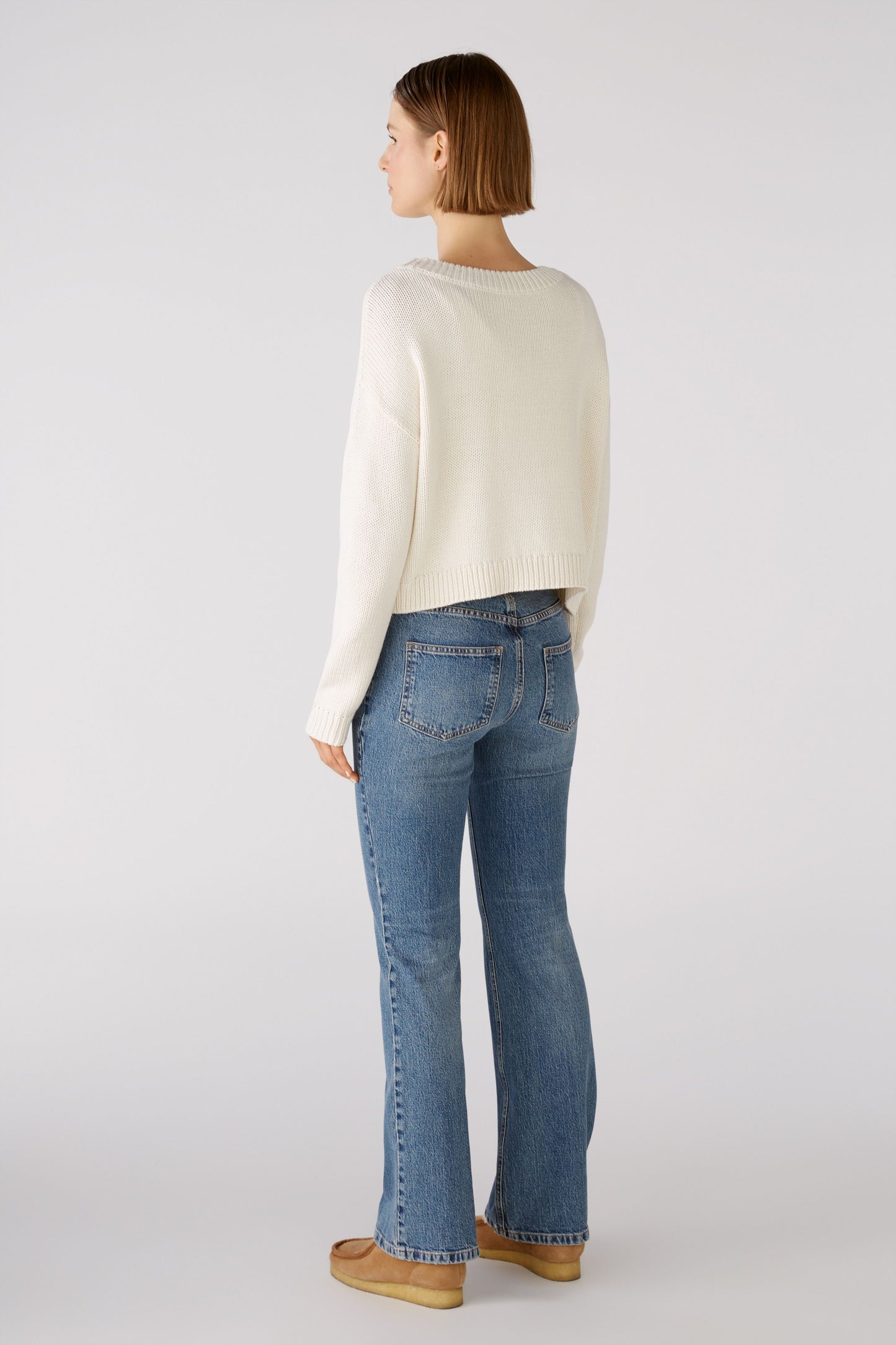 Oui Diamond Knit Sweater