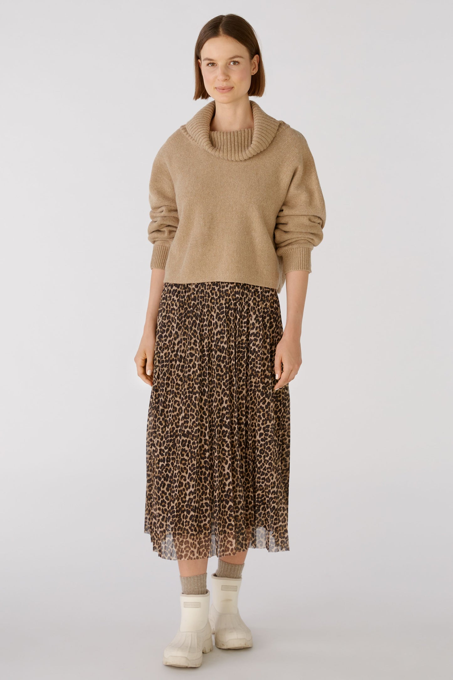 Oui Cropped Sweater