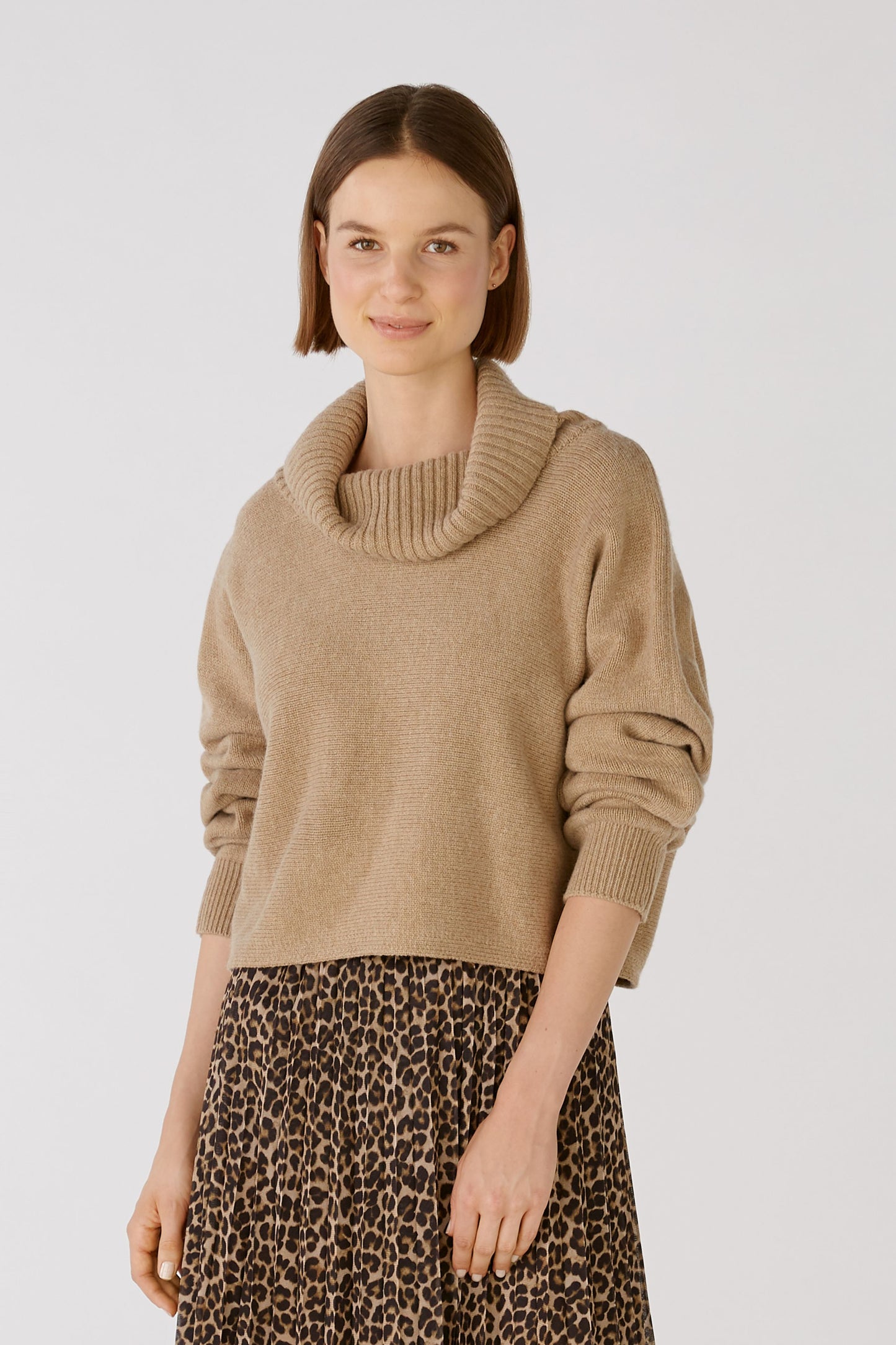 Oui Cropped Sweater
