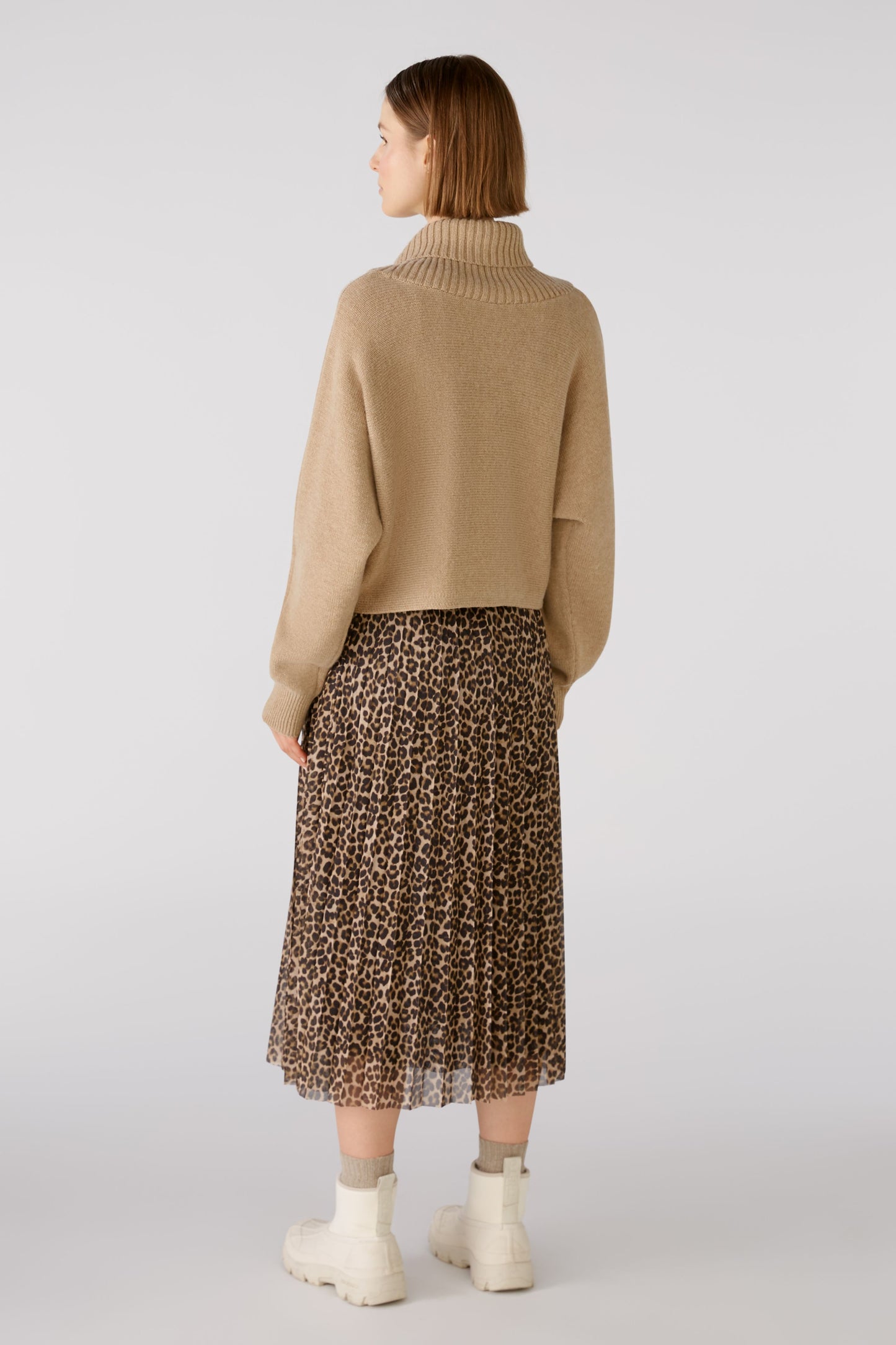 Oui Cropped Sweater
