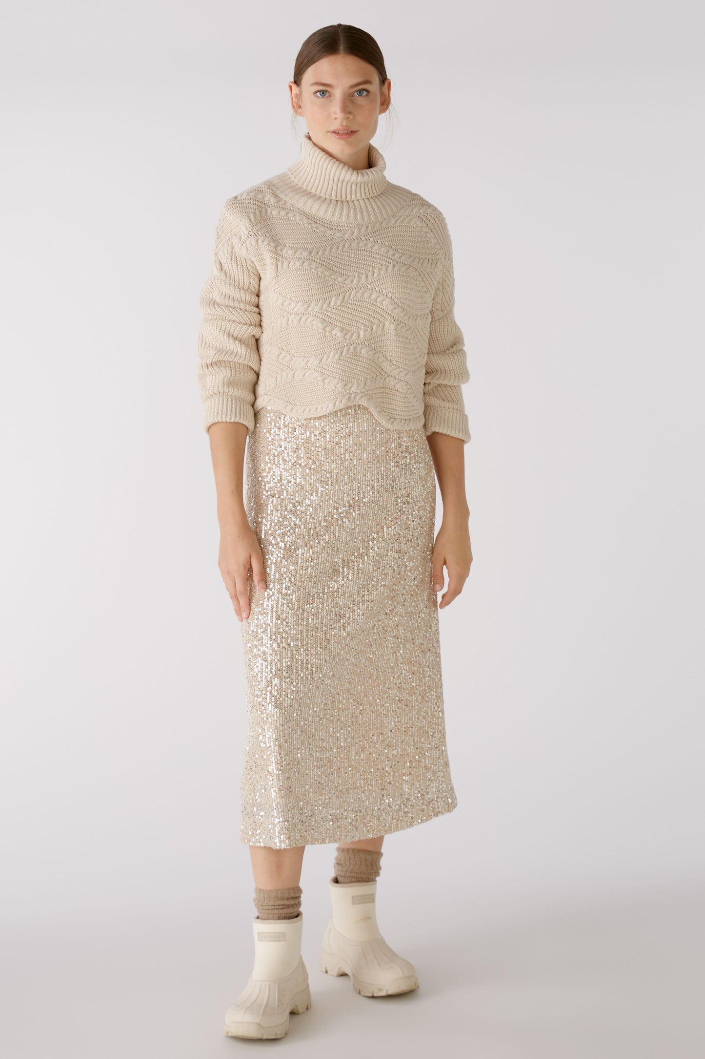 Oui Sequin Skirt