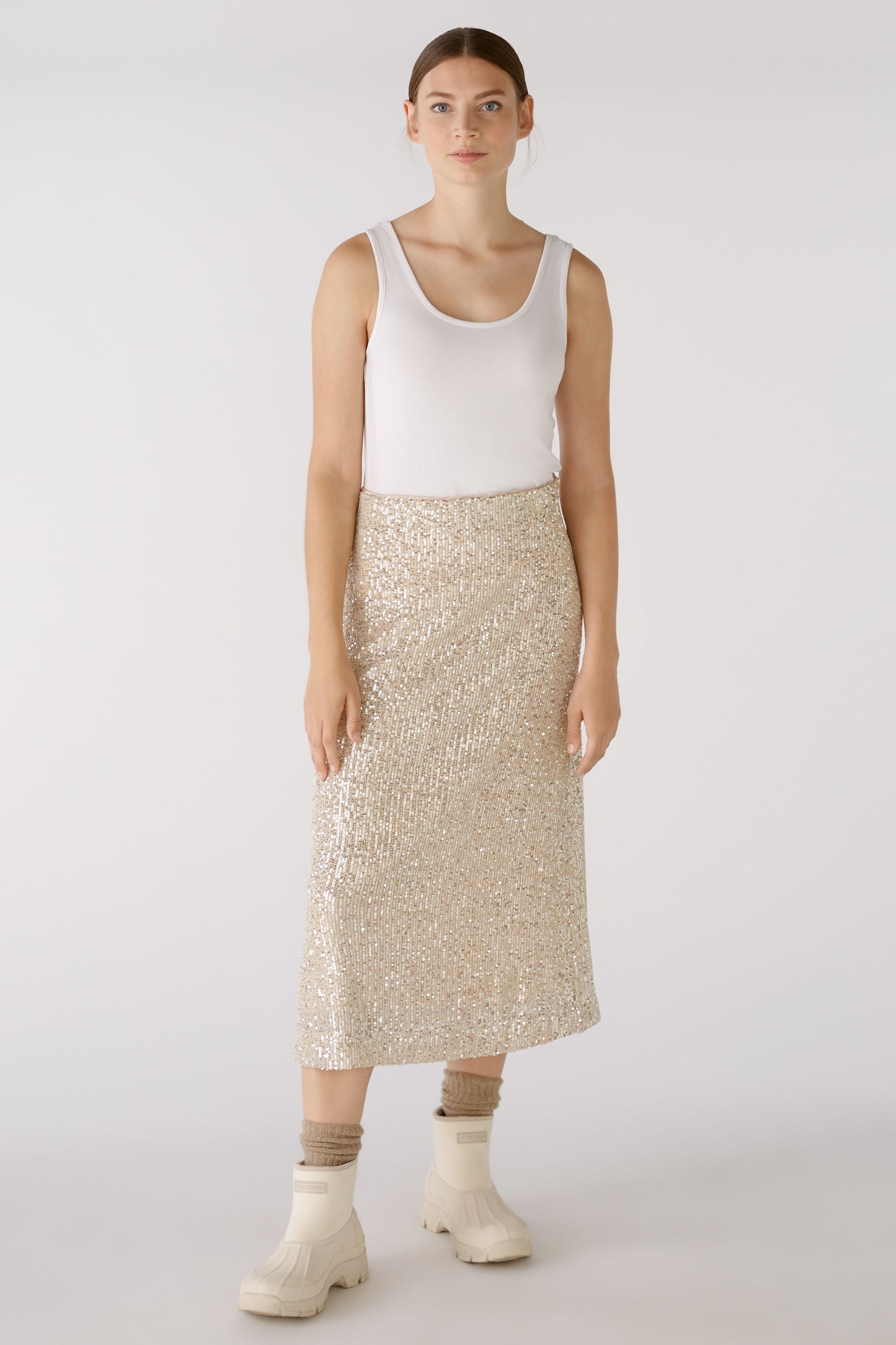 Oui Sequin Skirt