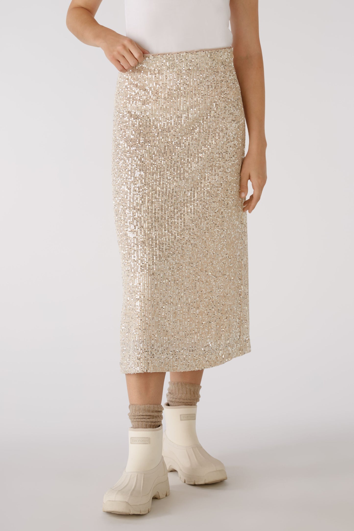 Oui Sequin Skirt