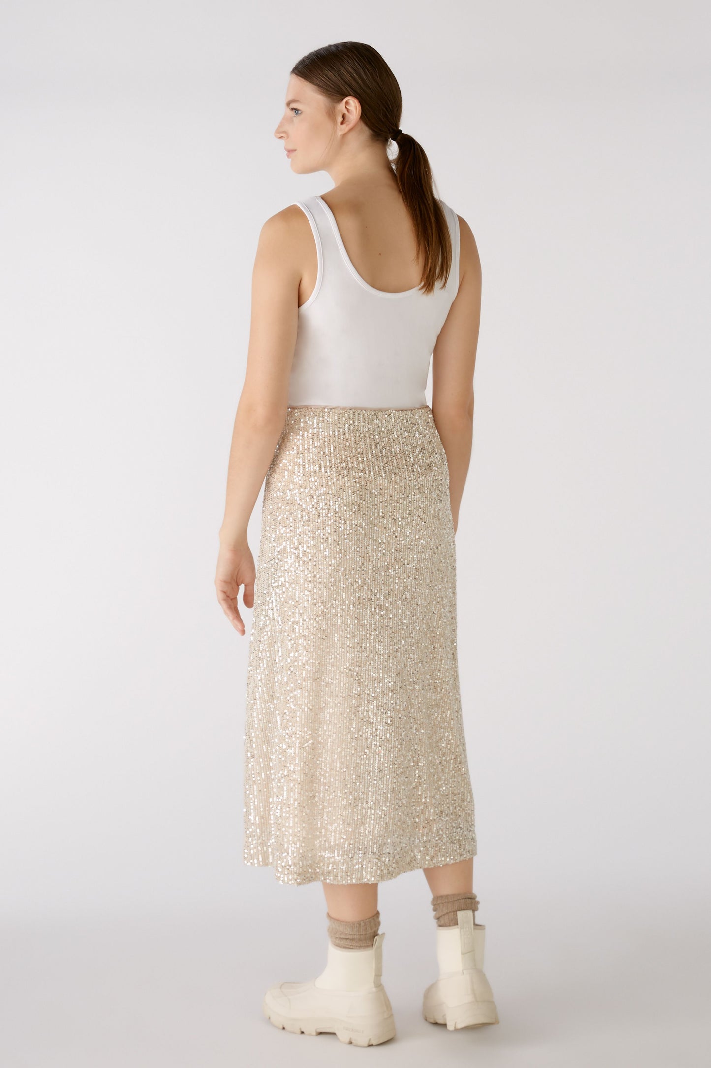 Oui Sequin Skirt