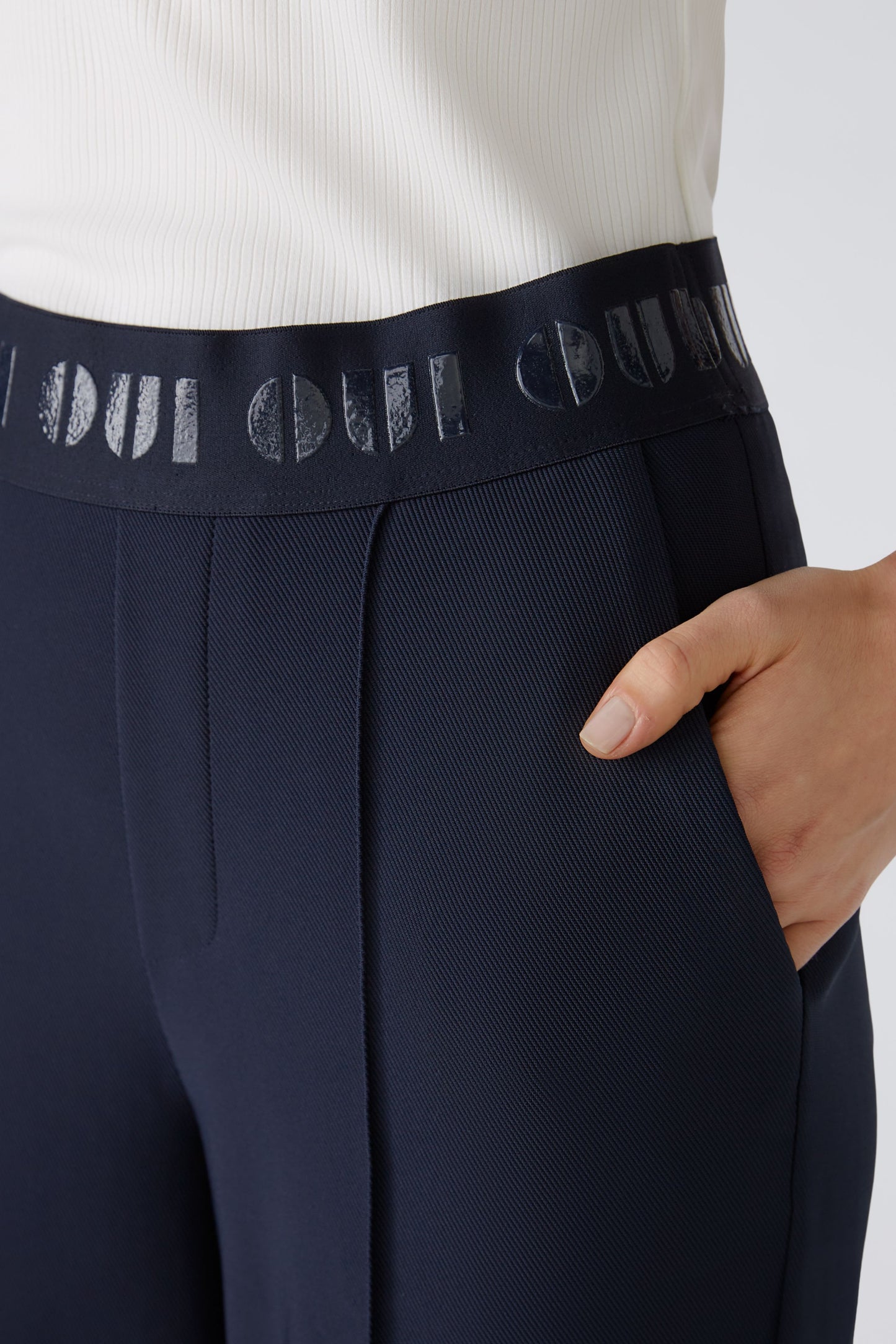 Oui Pull on Trousers 86917