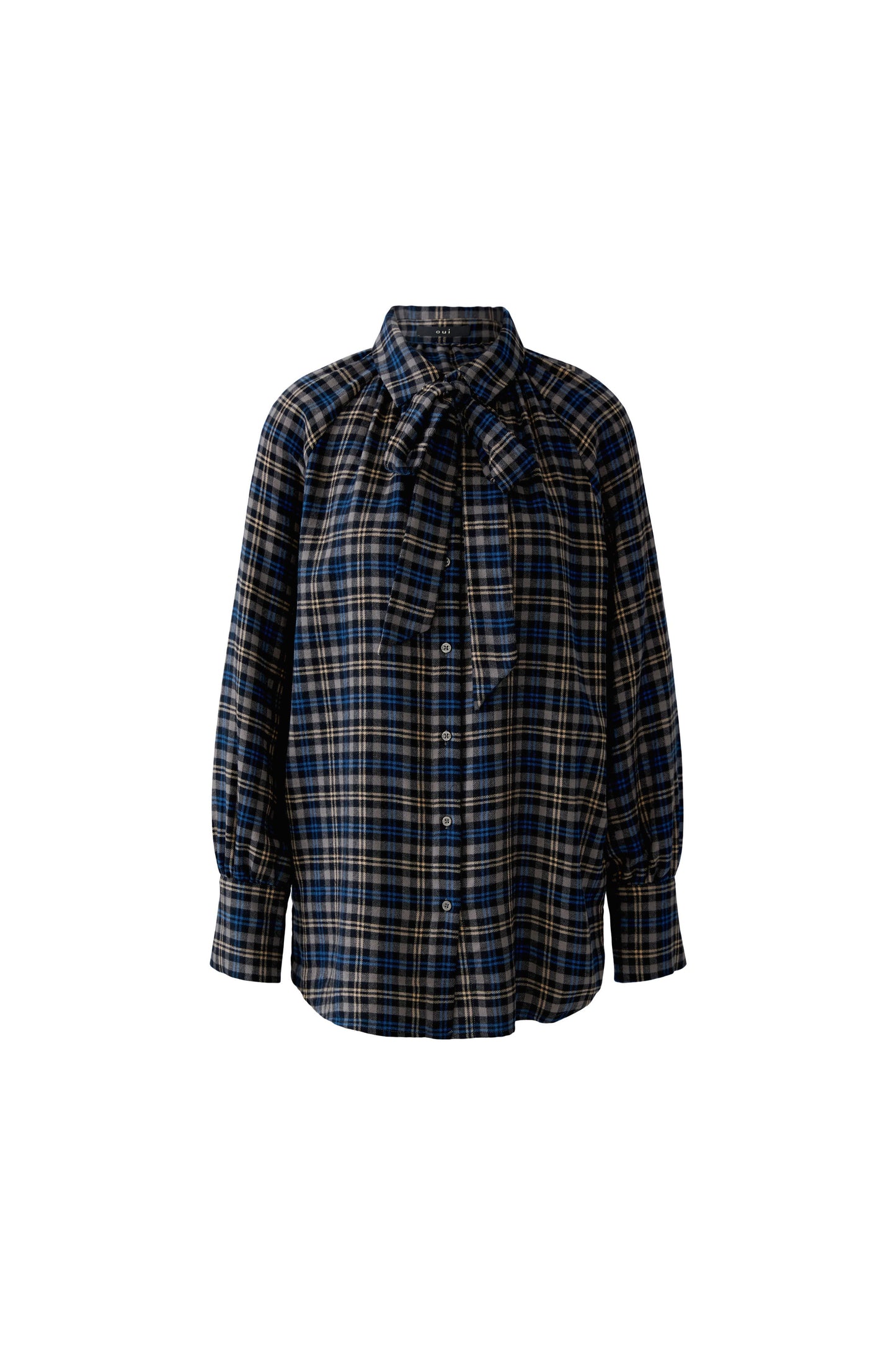 Oui Tie Neck Shirt 99203