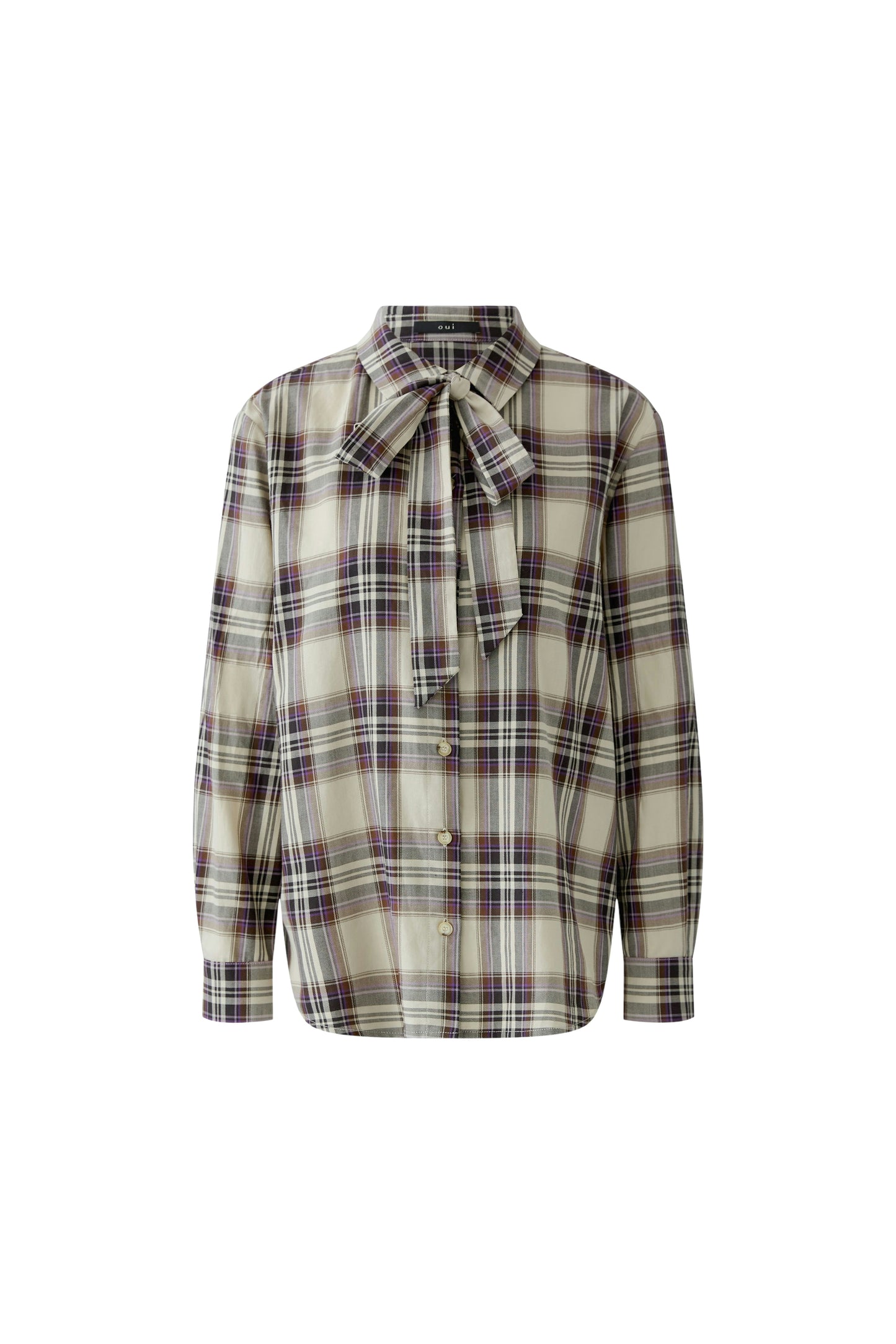 Oui Check Shirt 99199
