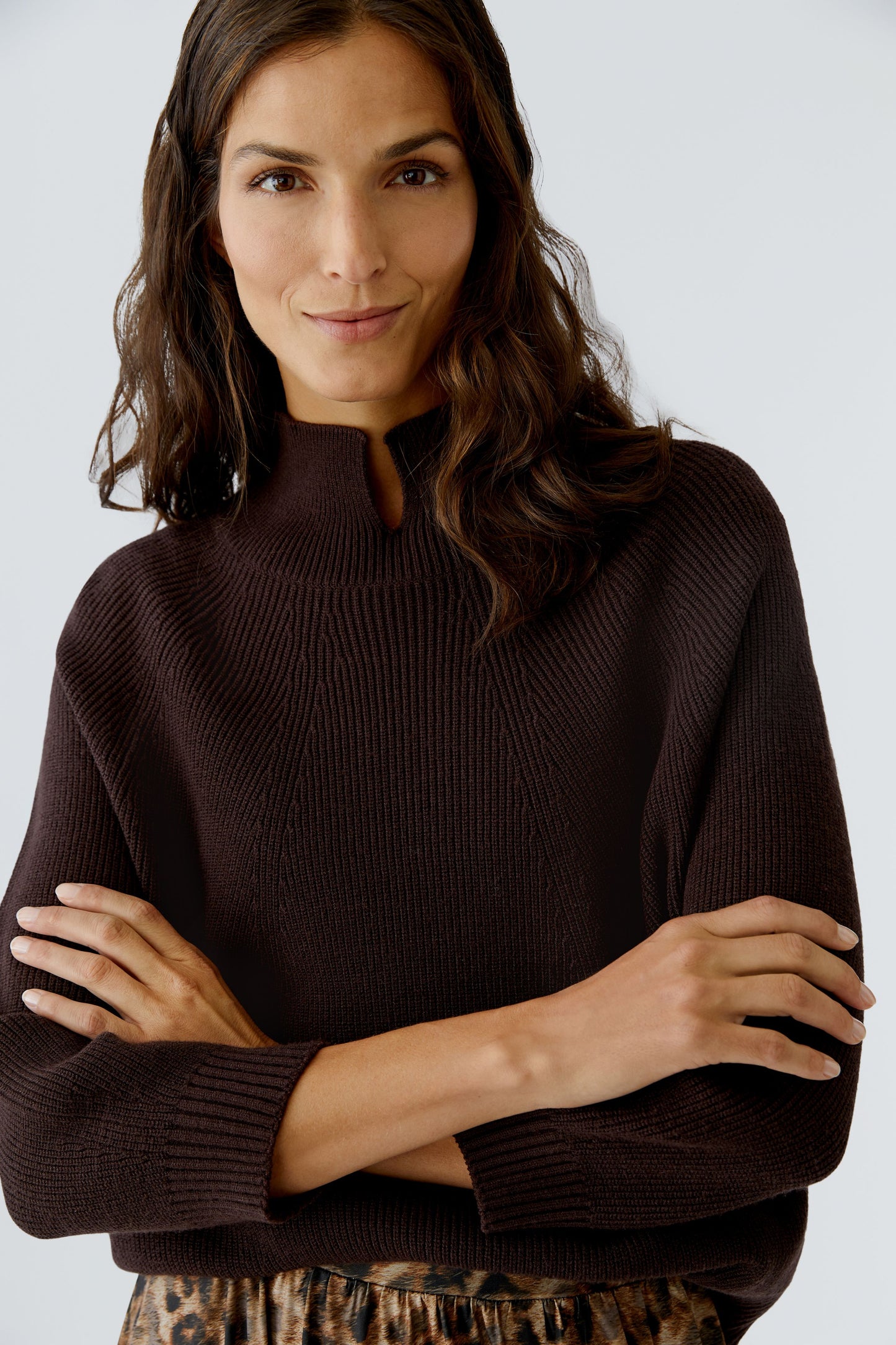 Oui Chocolate Sweater 86101