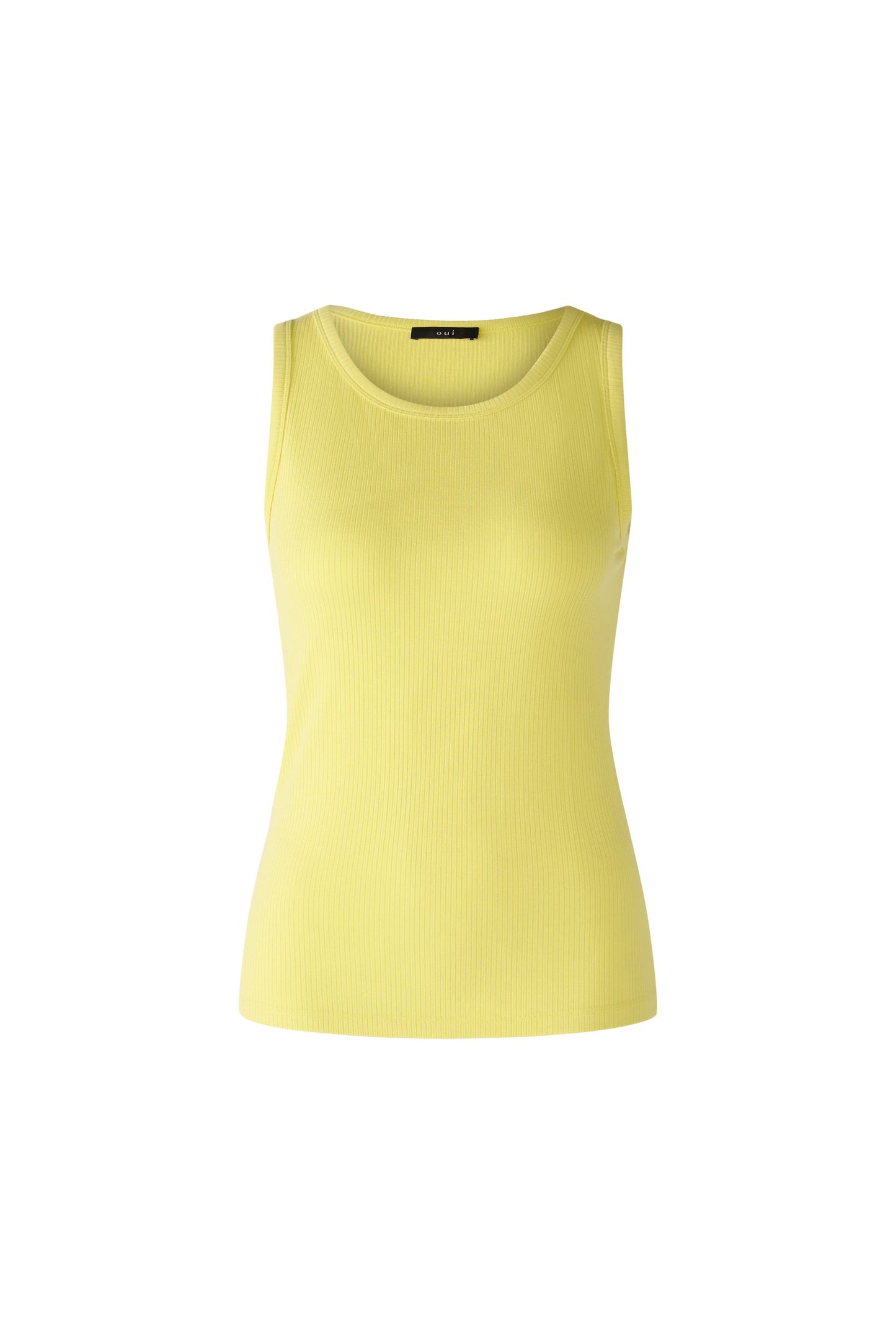 Oui Lemon Rib Vest 88608