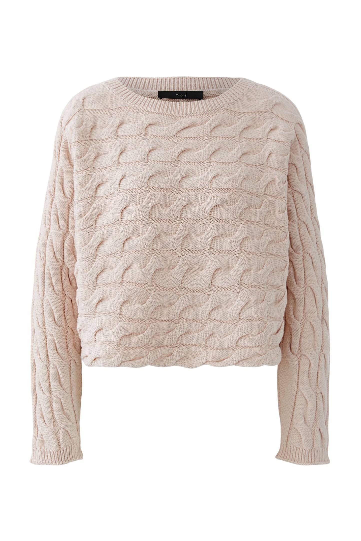 Oui Pale Pink Sweater 94609
