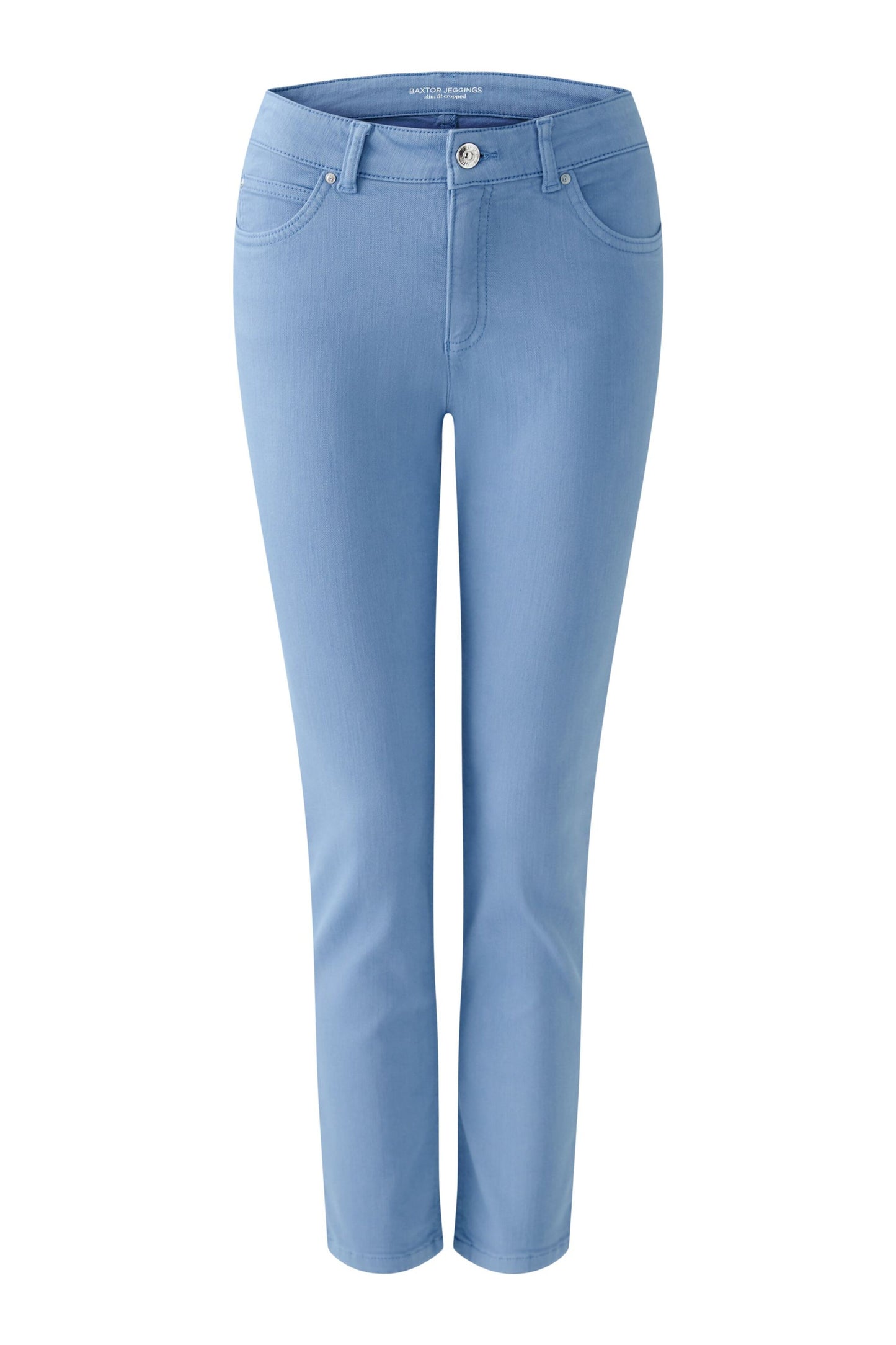 Oui Baxtor Jegging Mid Blue 93363