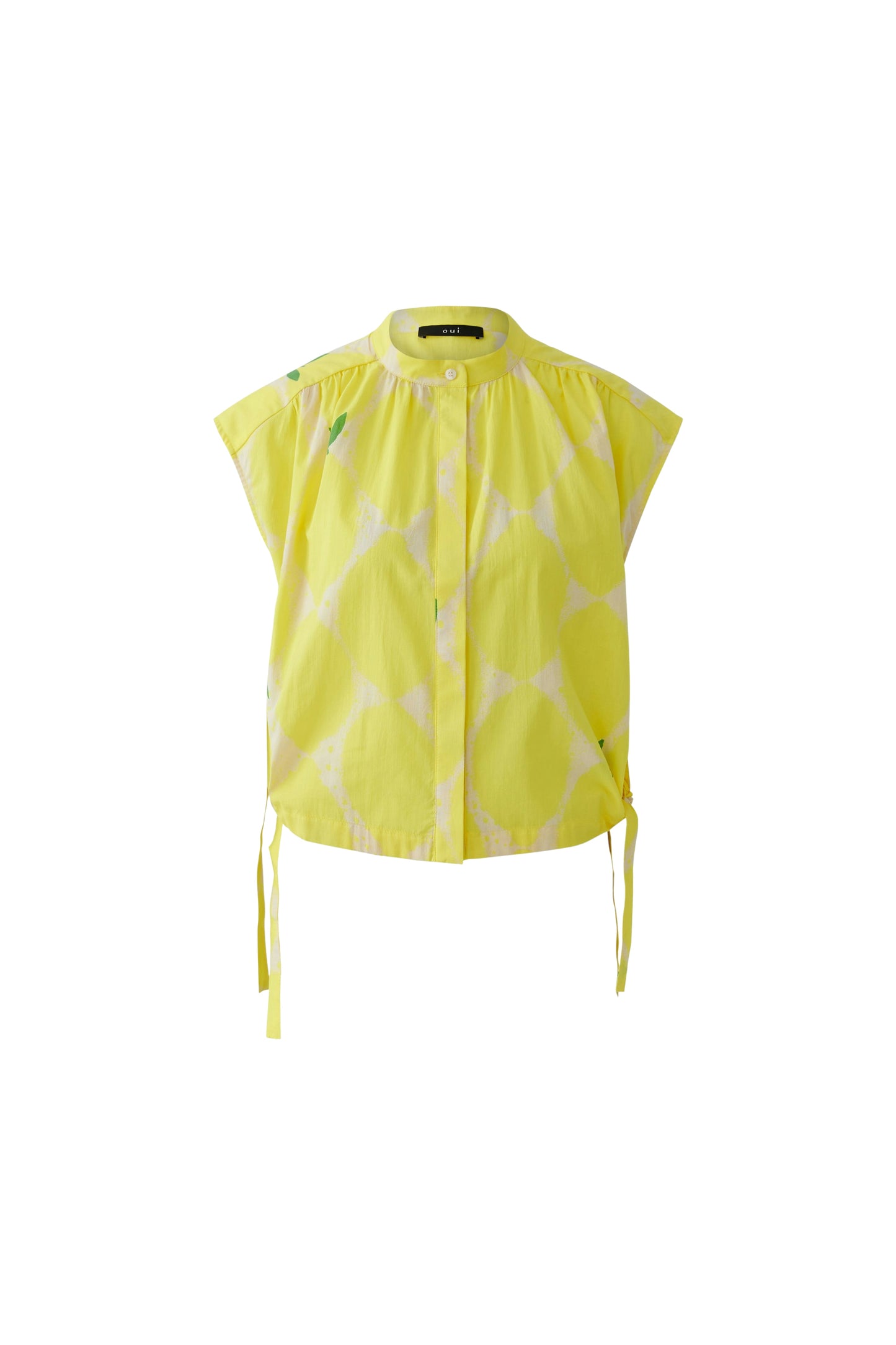 Oui Print Blouse 97234