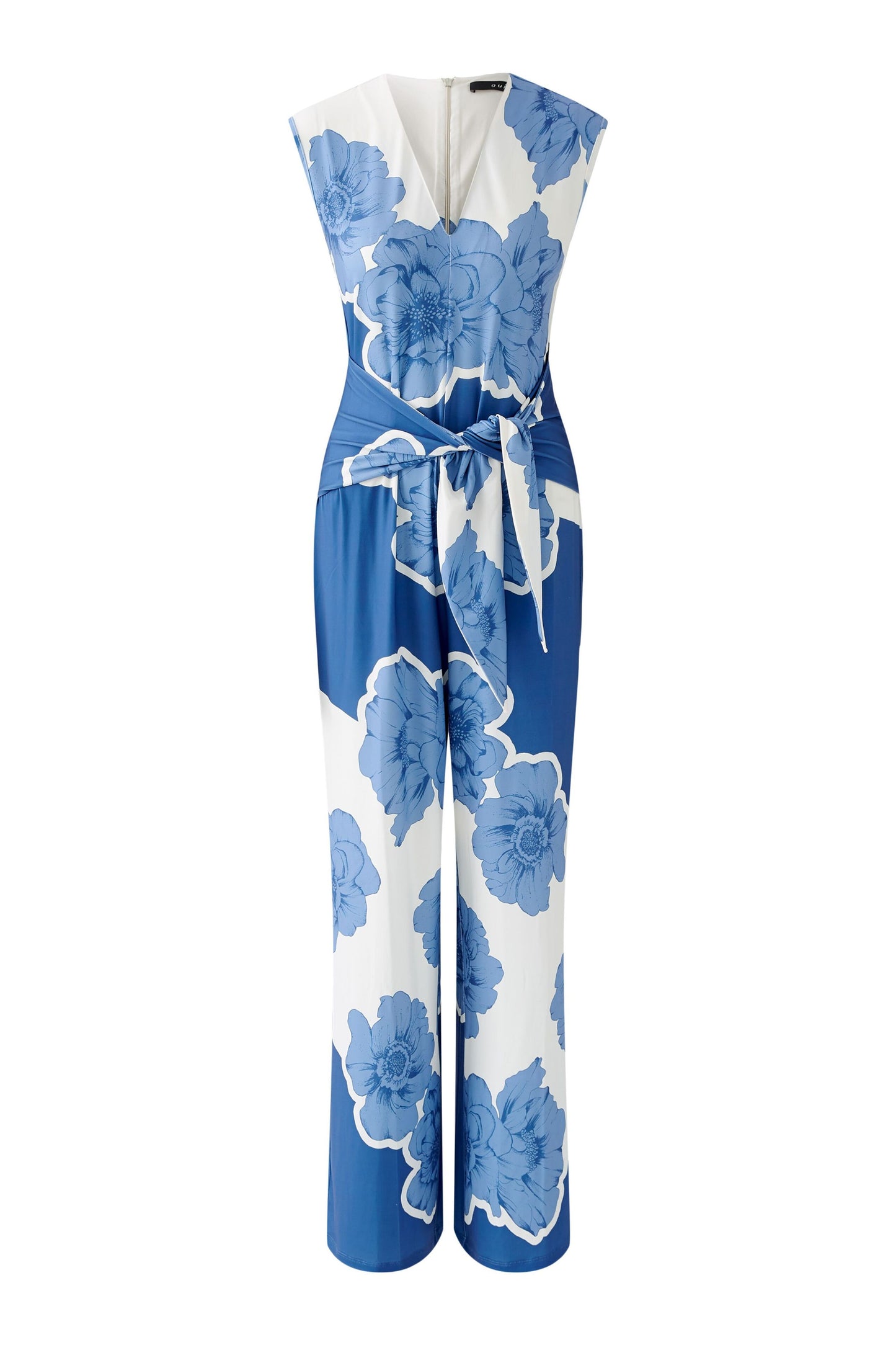 Oui Rose Print Jumpsuit 93503