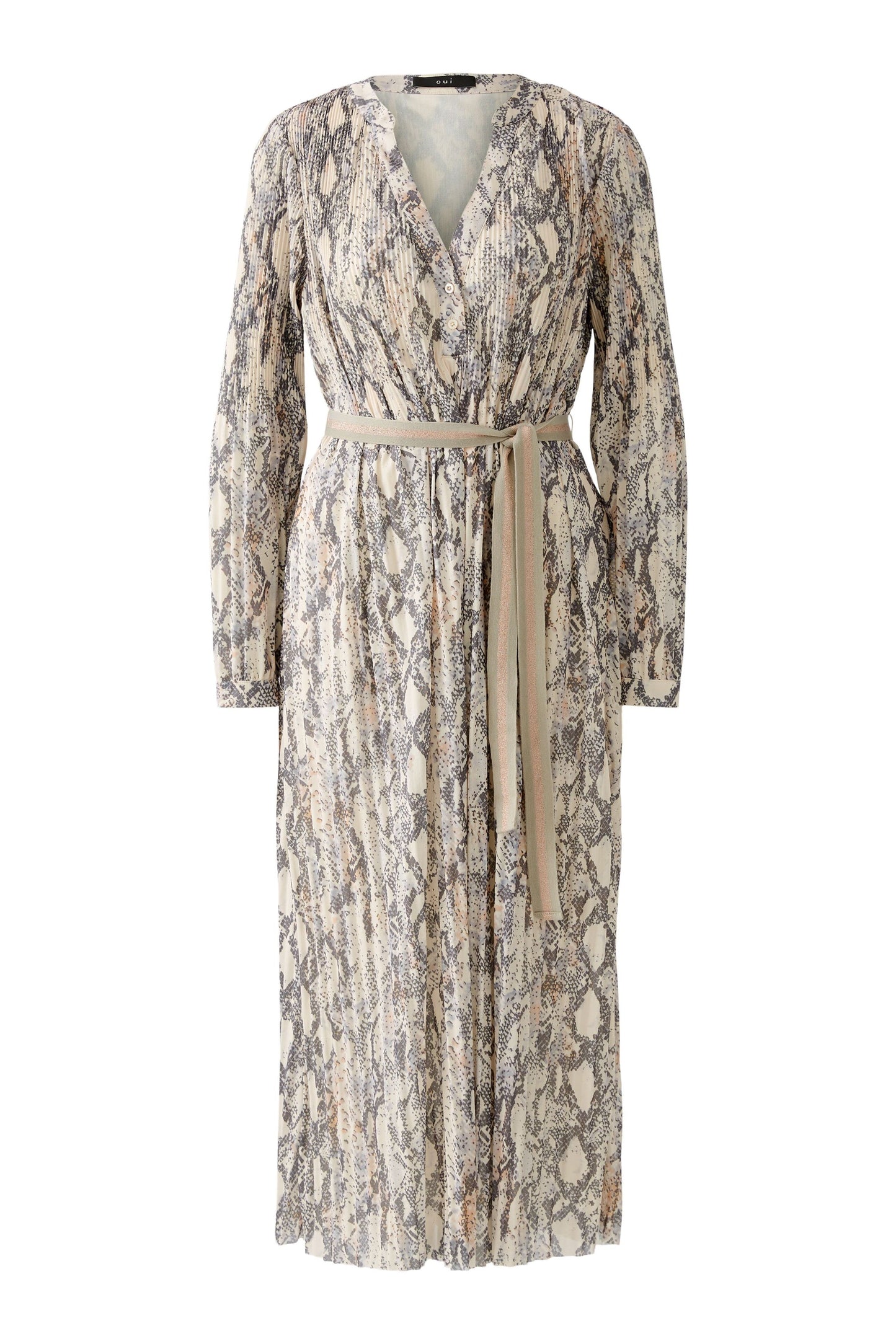 Oui Snake Print Dress 92385