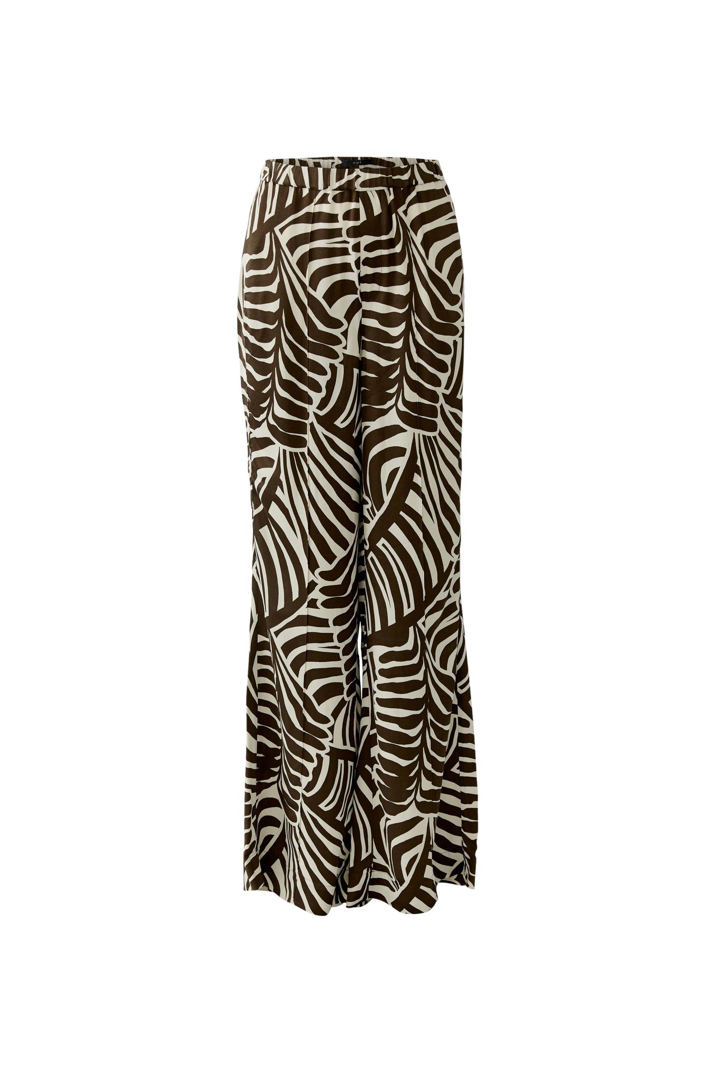Oui Palm Print Trousers 97481
