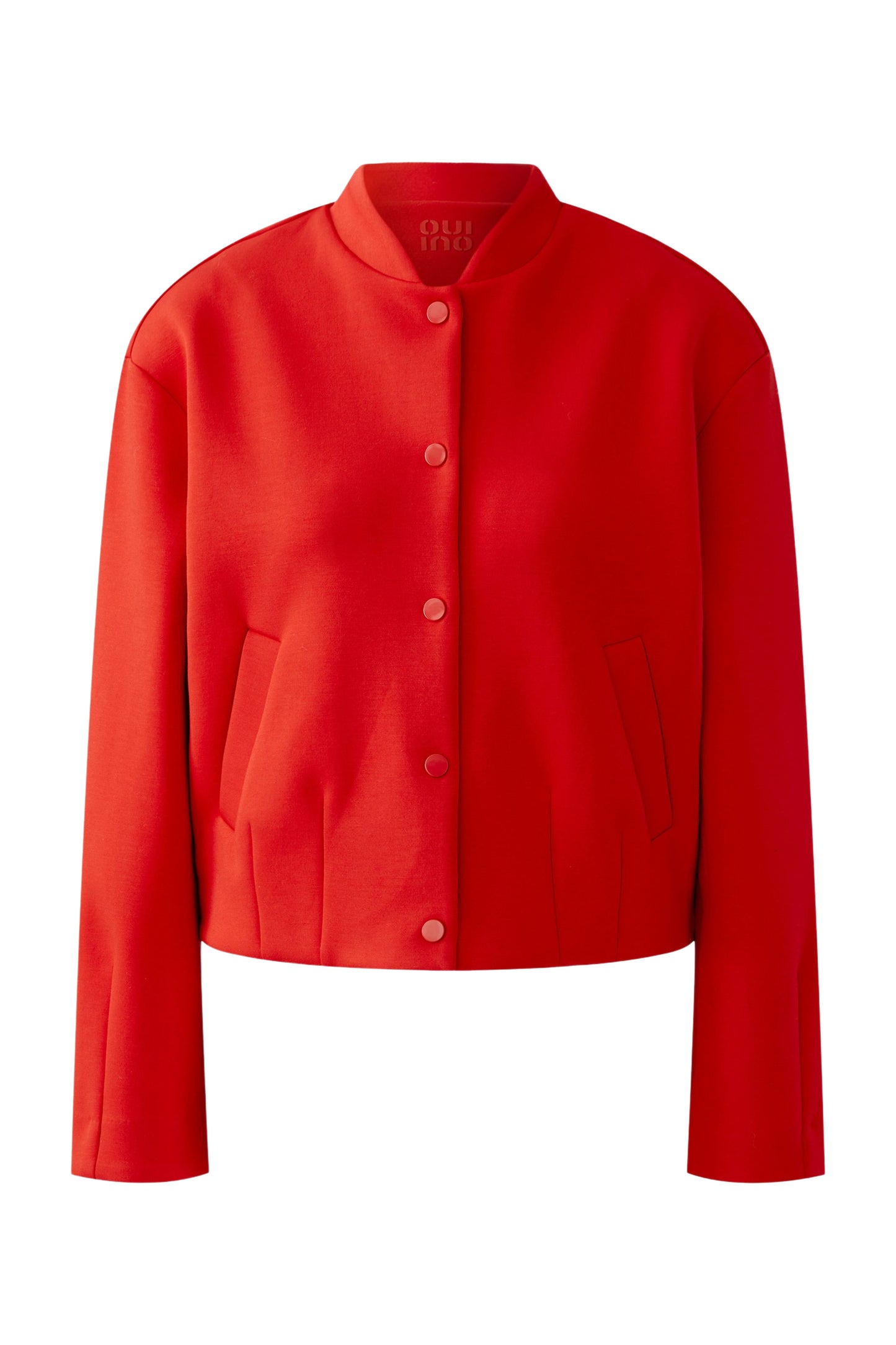 Oui Red Bomber Jacket 95821