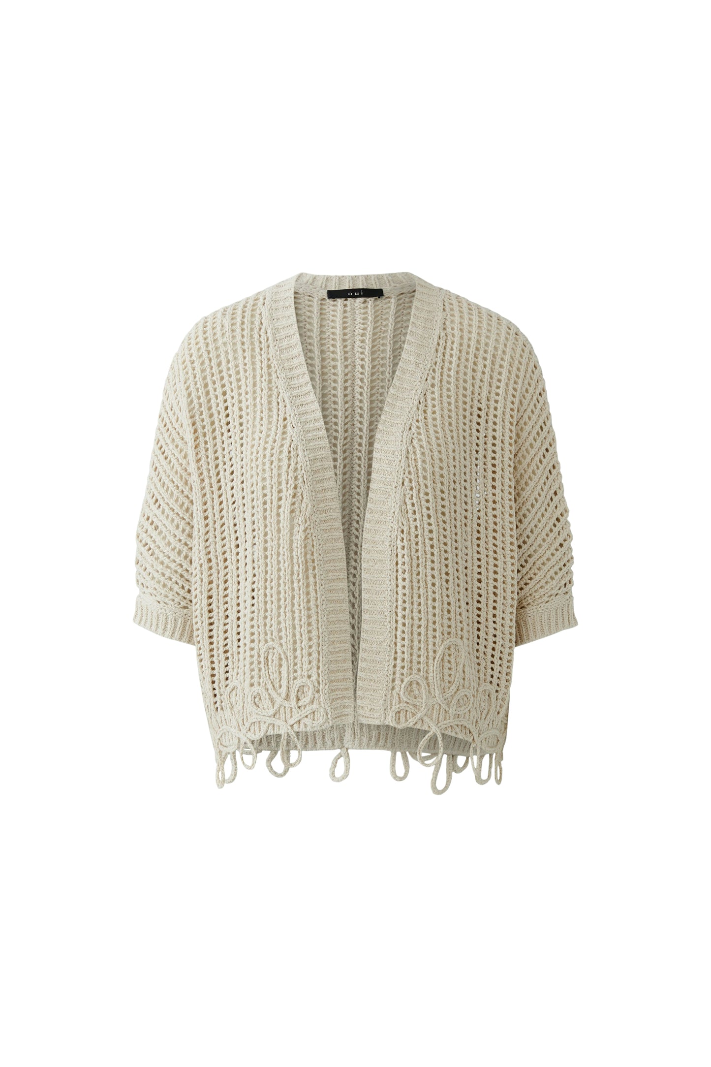 Oui Holey Cardigan 97326