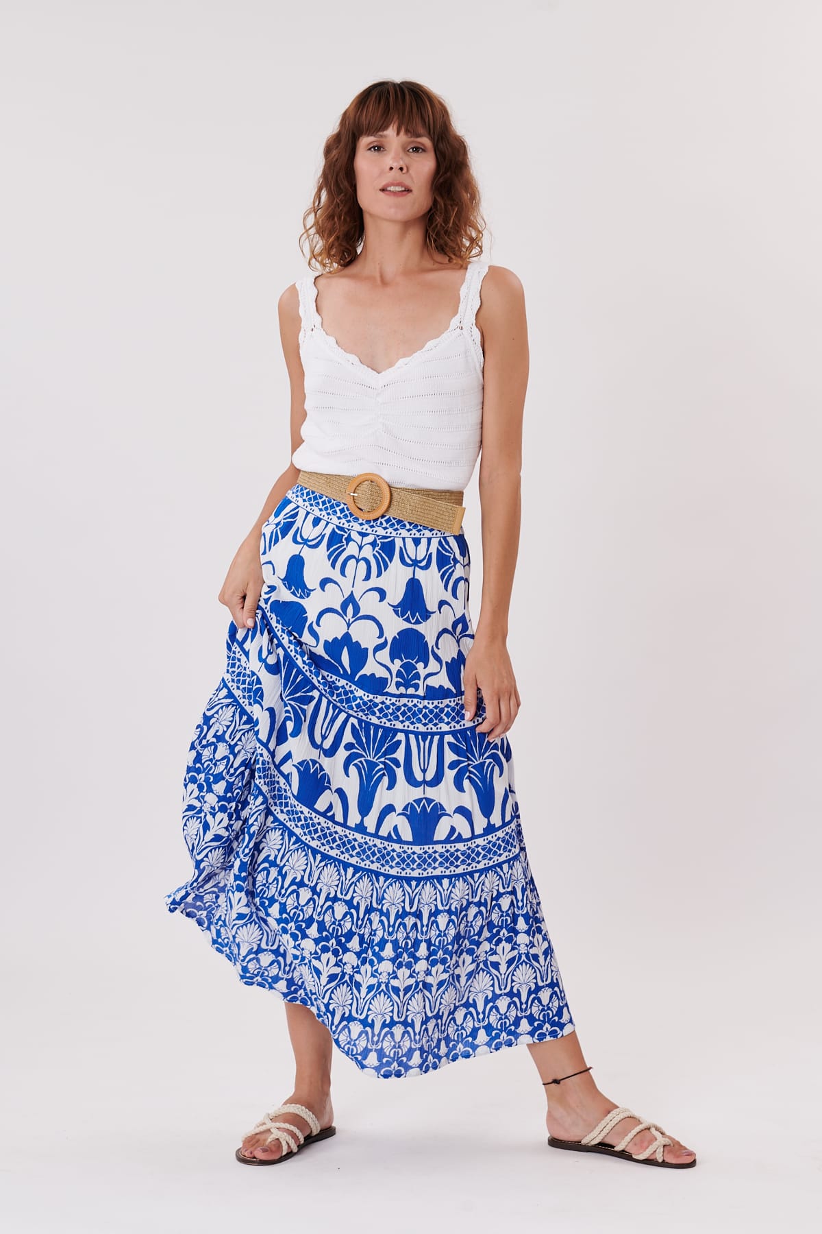 Derhy Valencia Maxi Skirt