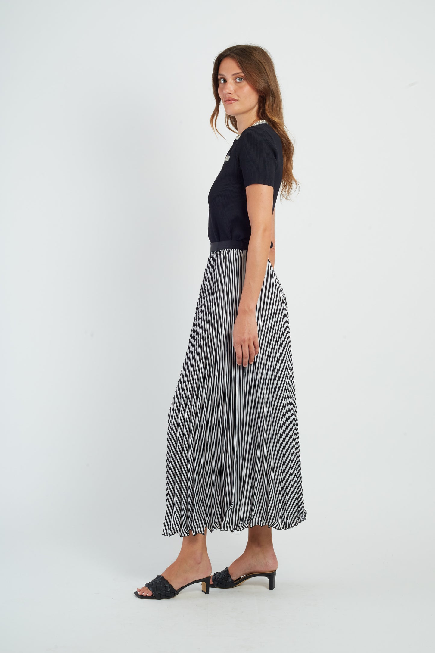 Derhy Stripe Skirt Dalila
