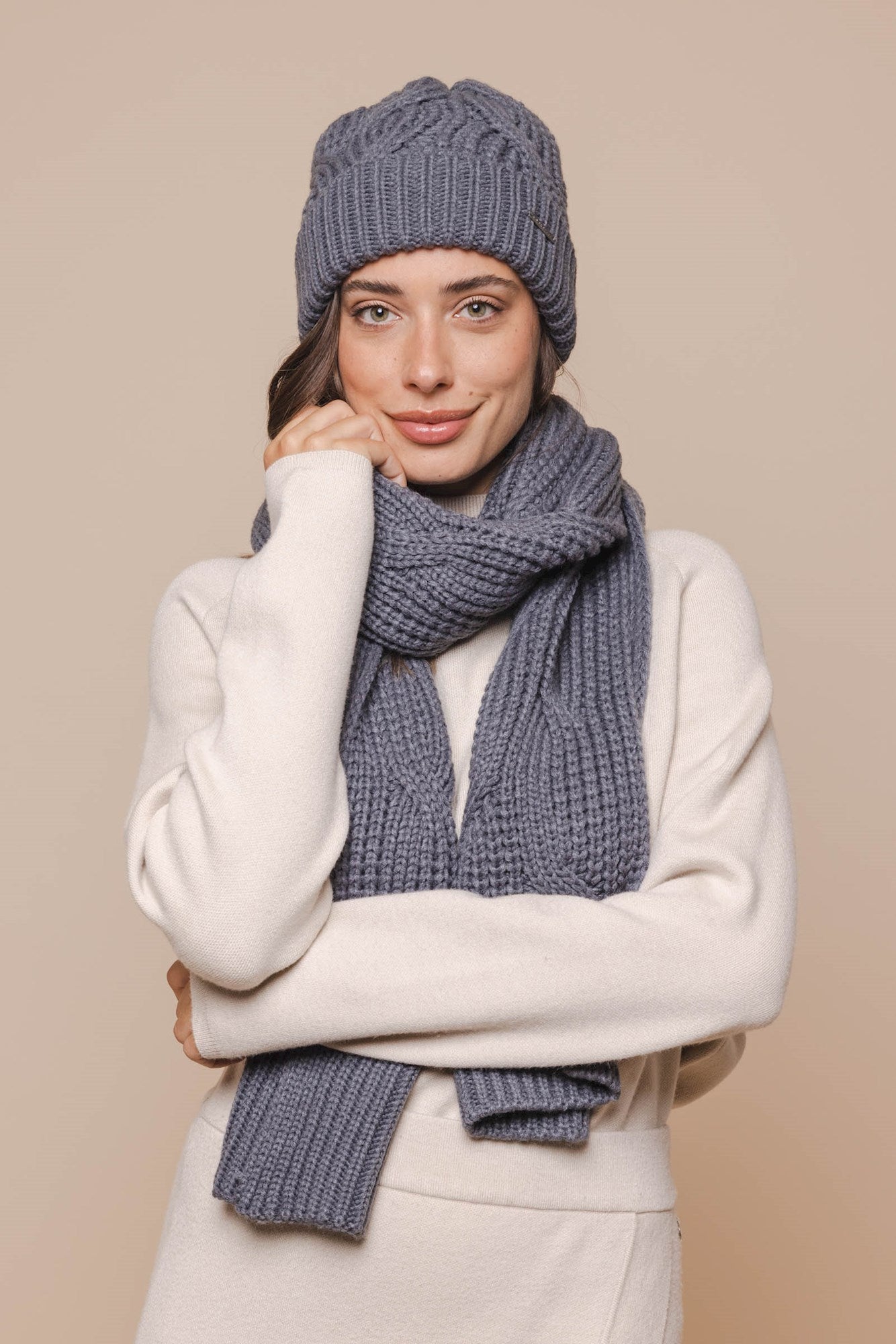 Rino & Pelle Knitted Beanie Hat