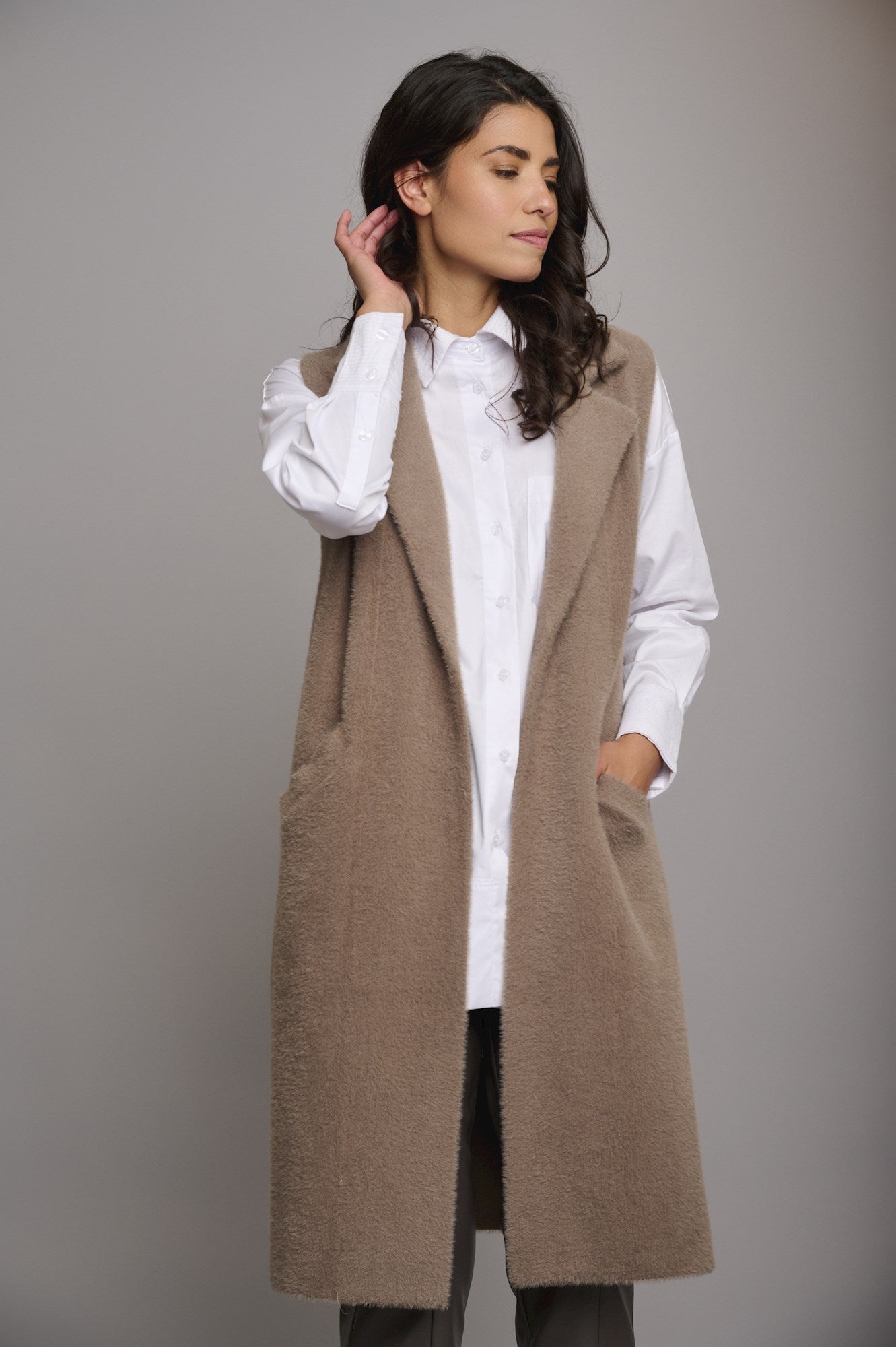 Rino & Pelle Longline Gilet
