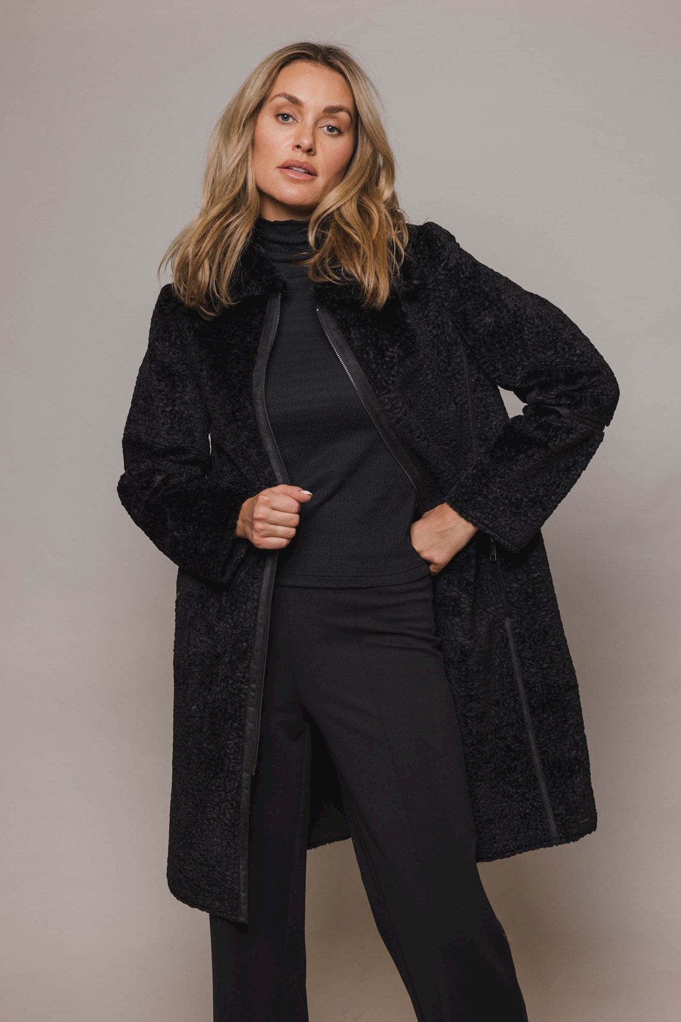 Rino & Pelle Shirt Collar Coat