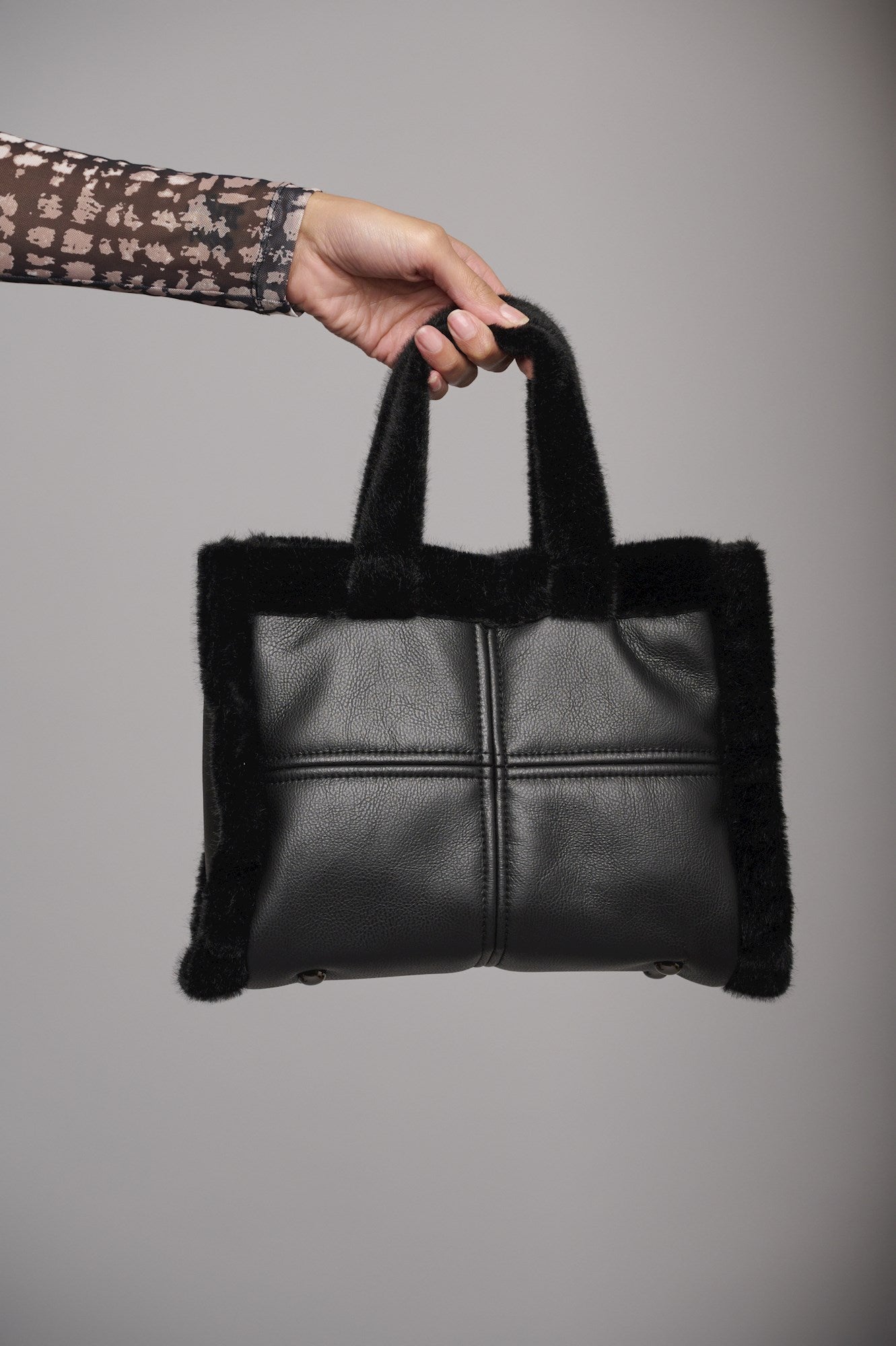 Rino & Pelle Black Tote Bag