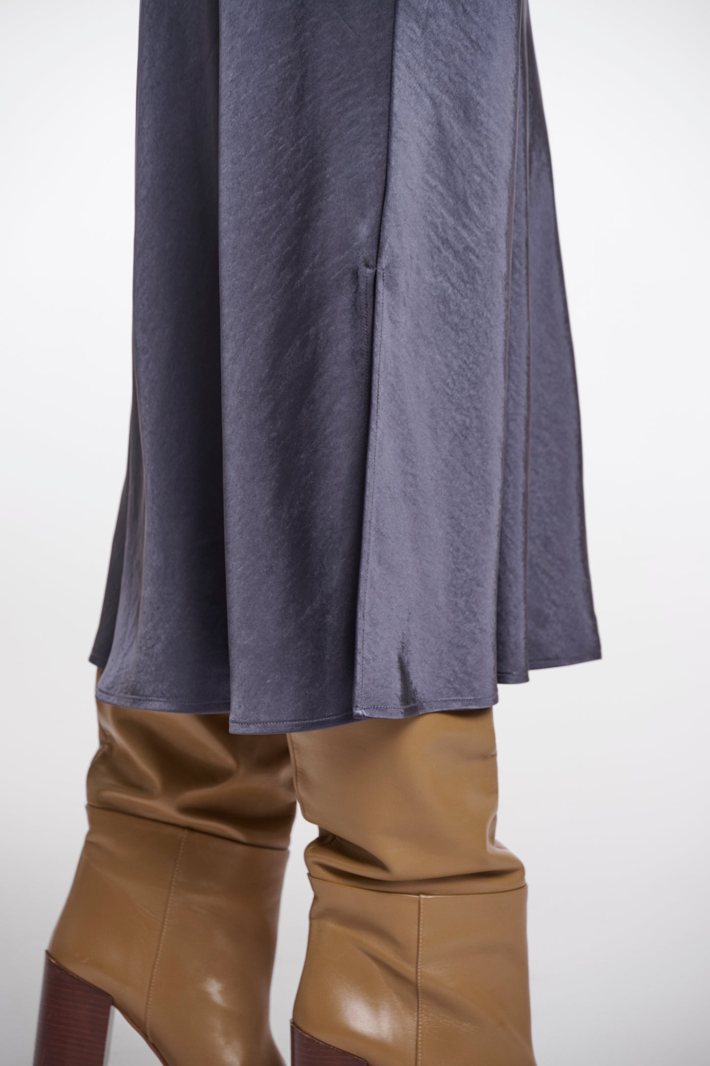 Rino & Pelle Night Grey Skirt Vera