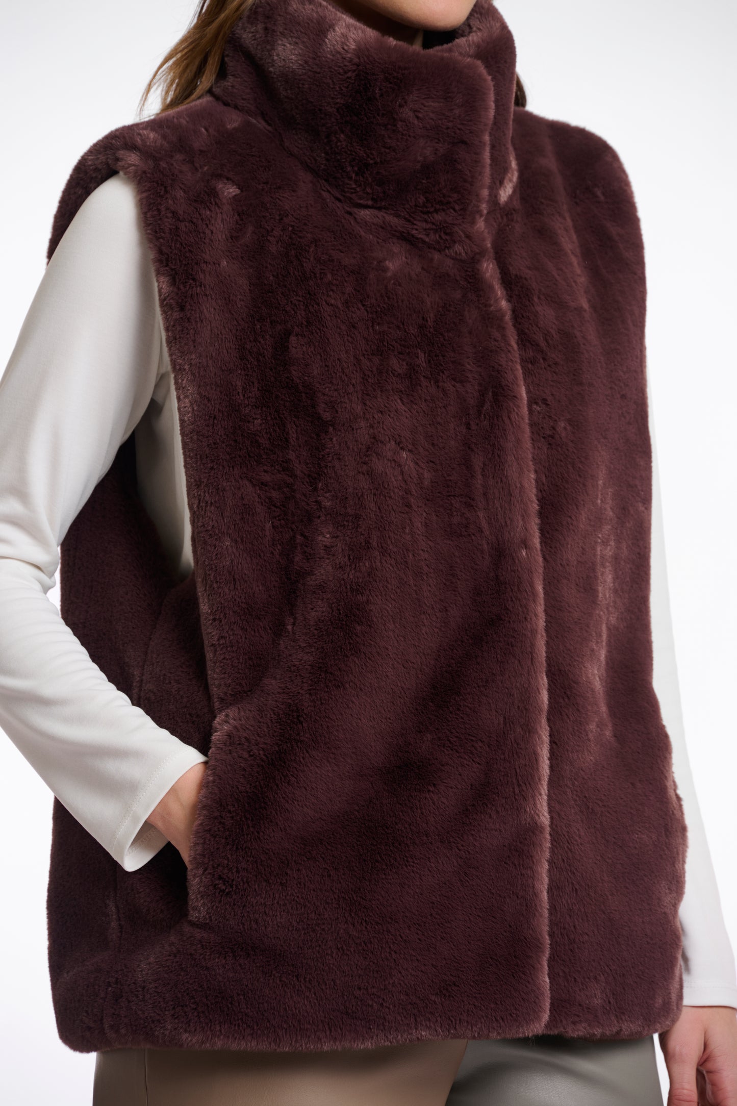 Rino & Pelle Longline Gilet Lison