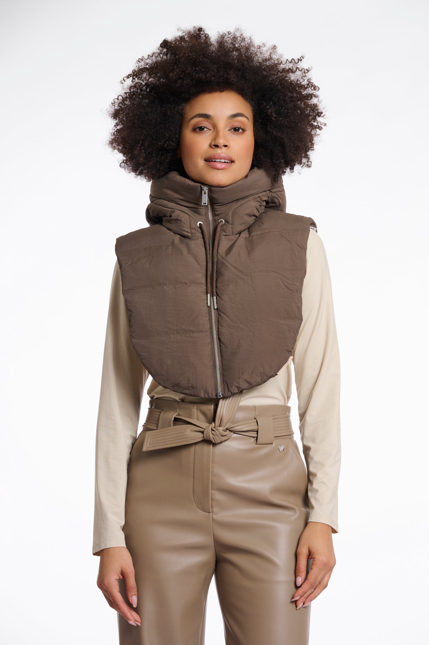 Rino & Pelle Toffee Insert Hood Tabita