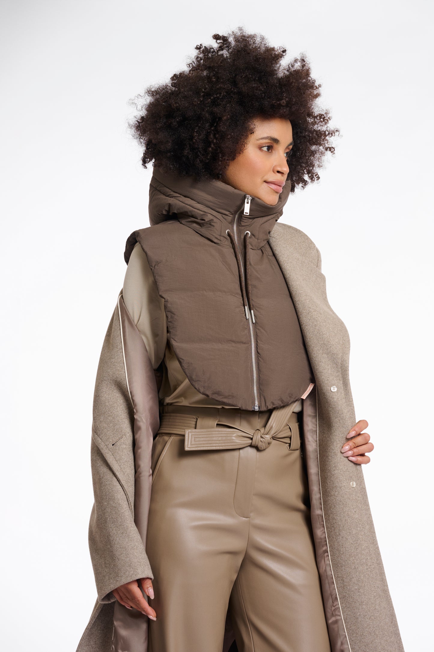 Rino & Pelle Toffee Insert Hood Tabita