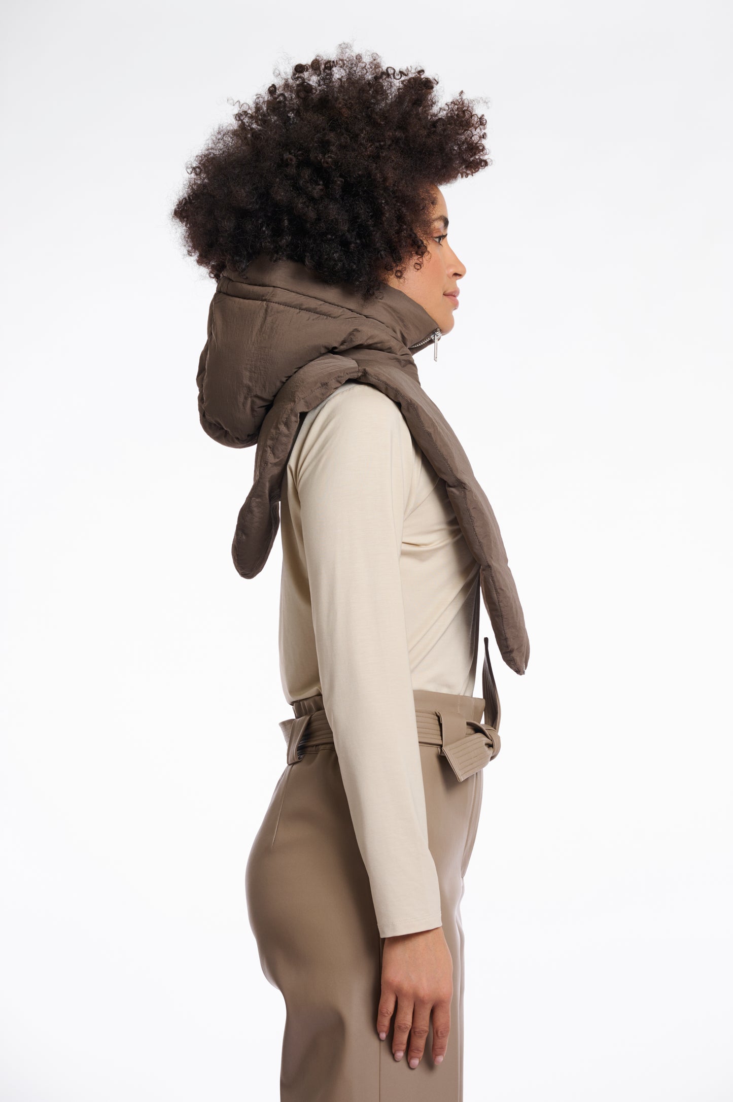 Rino & Pelle Toffee Insert Hood Tabita