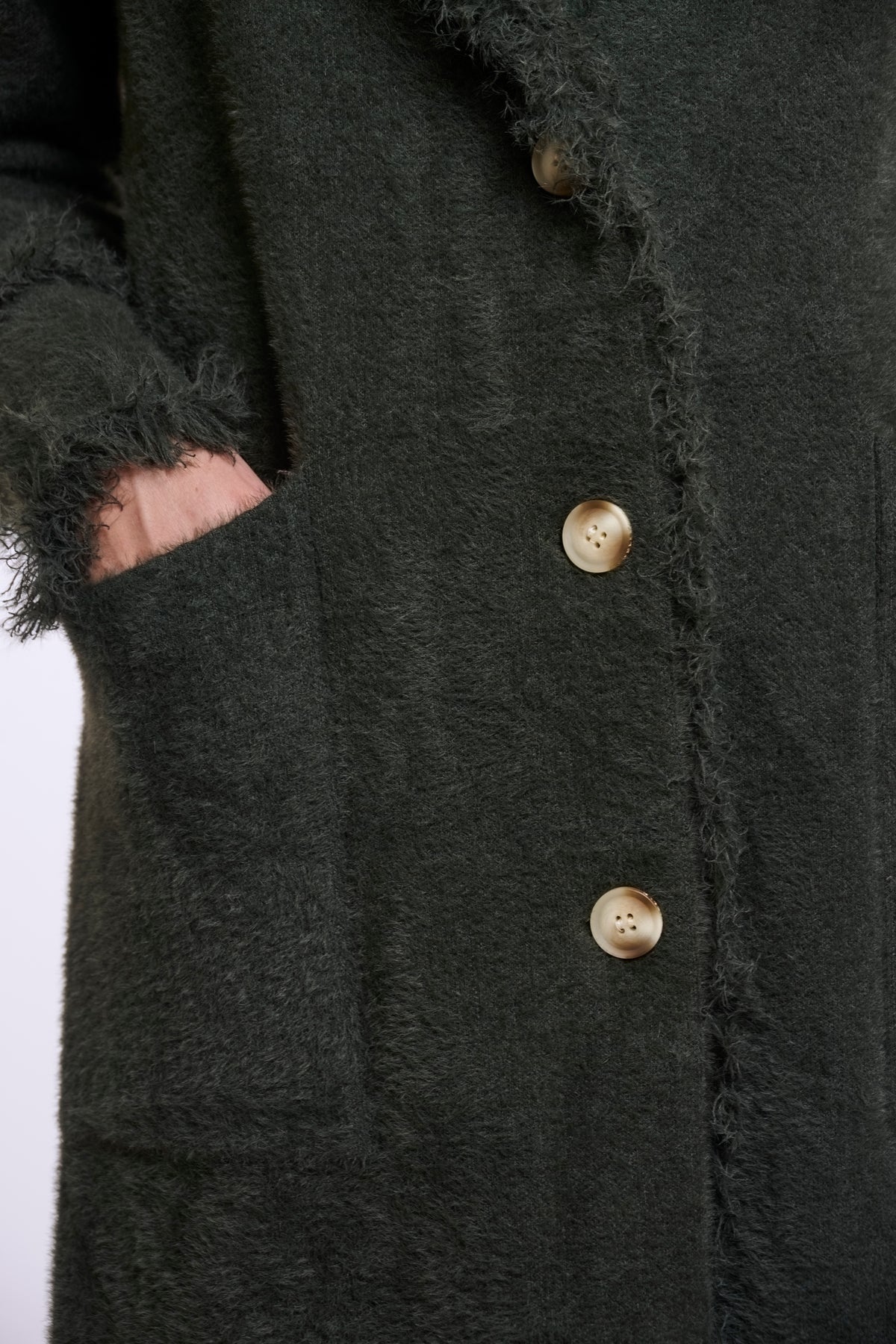 Rino & Pelle Fringed Cardigan Catena