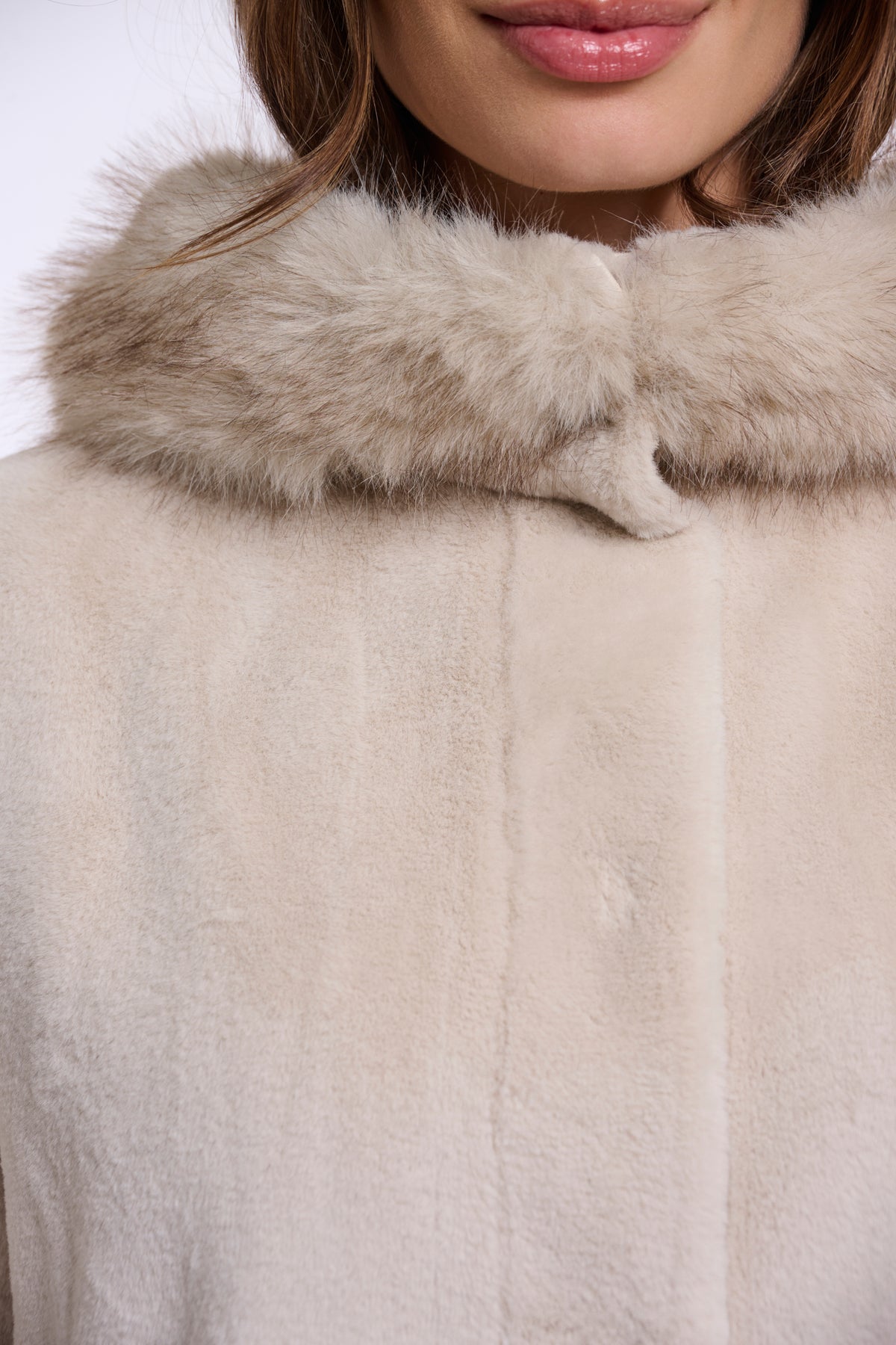 Rino & Pelle Cream Parka Mans