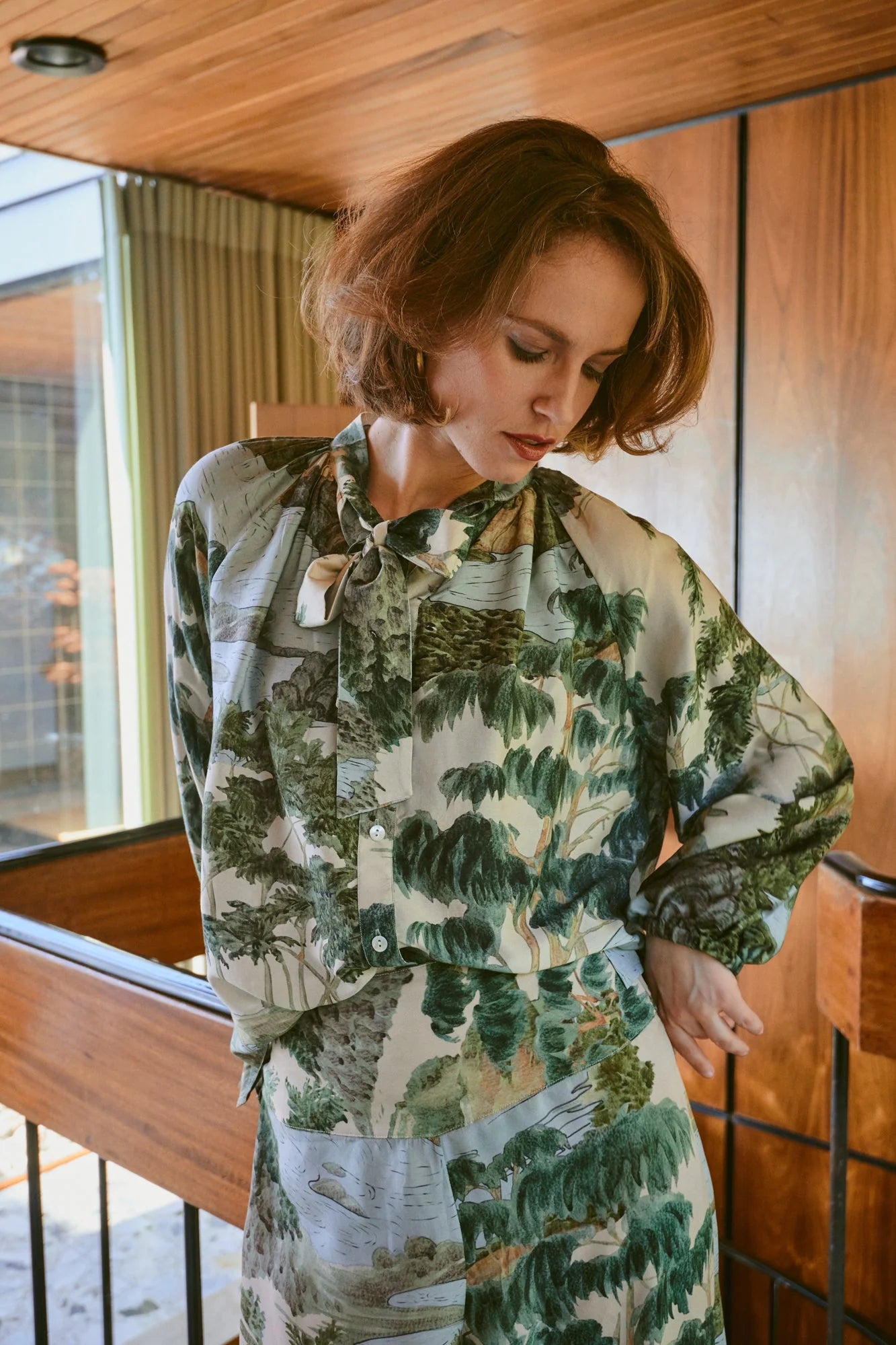 One Hundred Stars Rivers & Trees Blouse