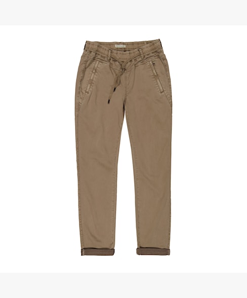 Red Button Dark Taupe Tessy Joggers